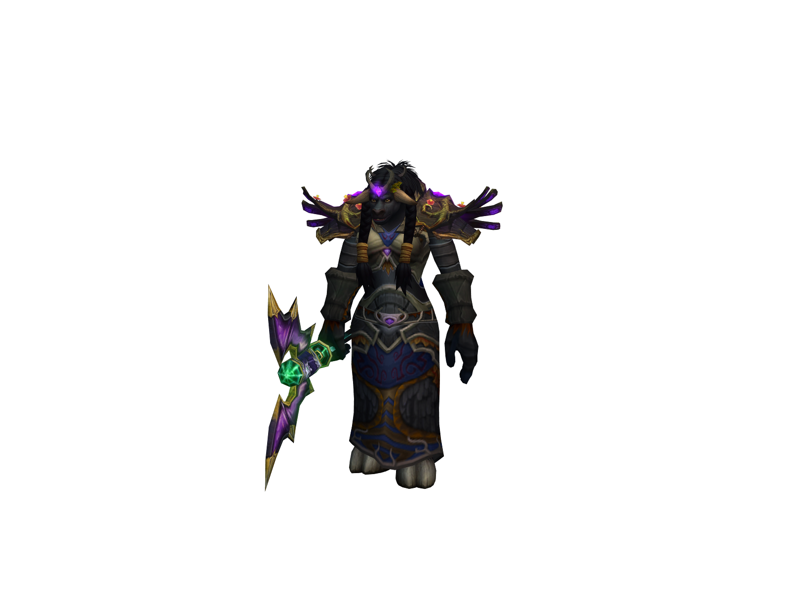 moderjord 3D character render