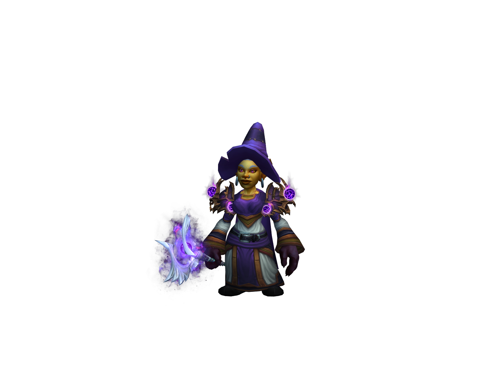 Valeriana 3D character render