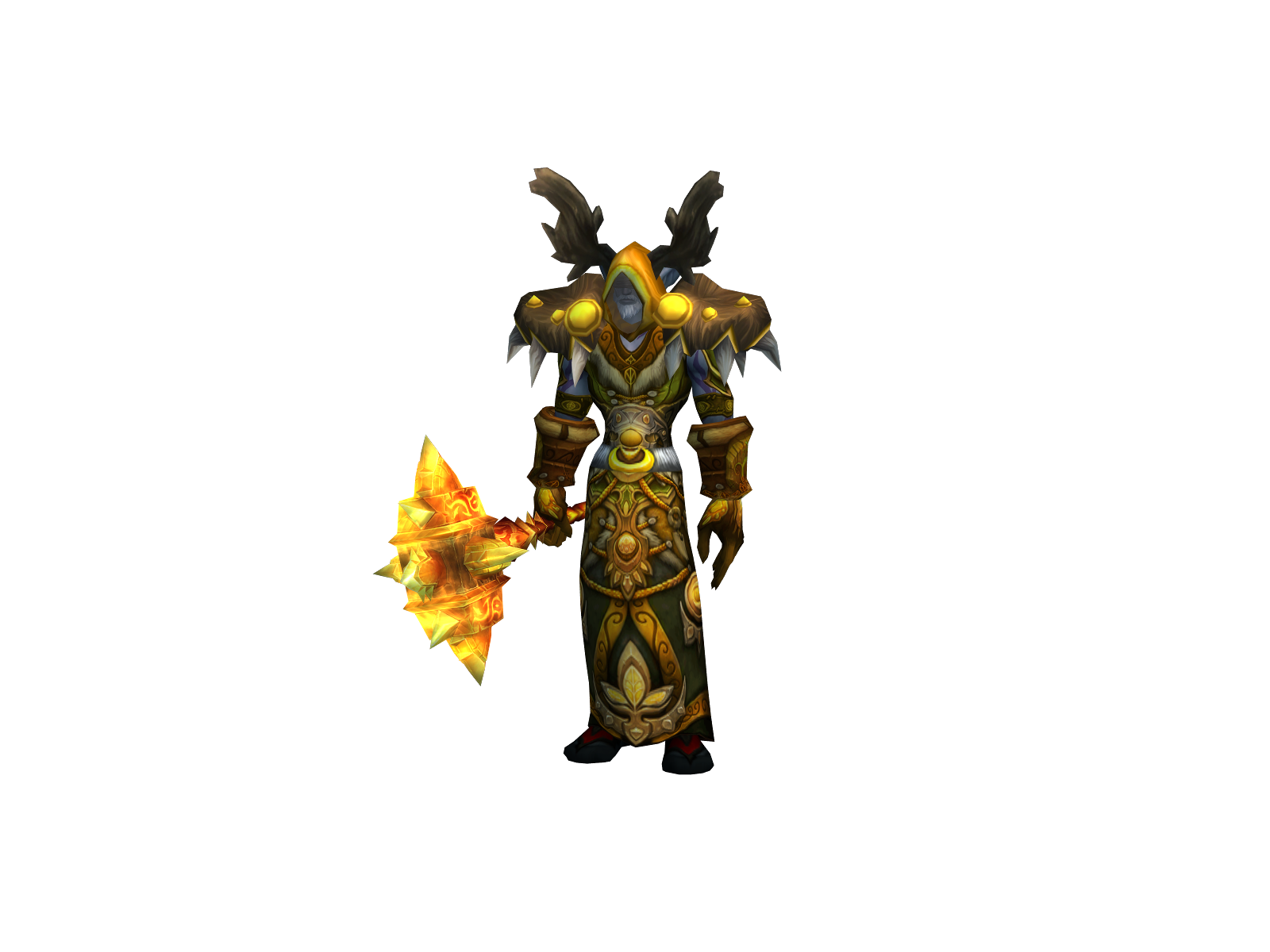 Milferal 3D character render