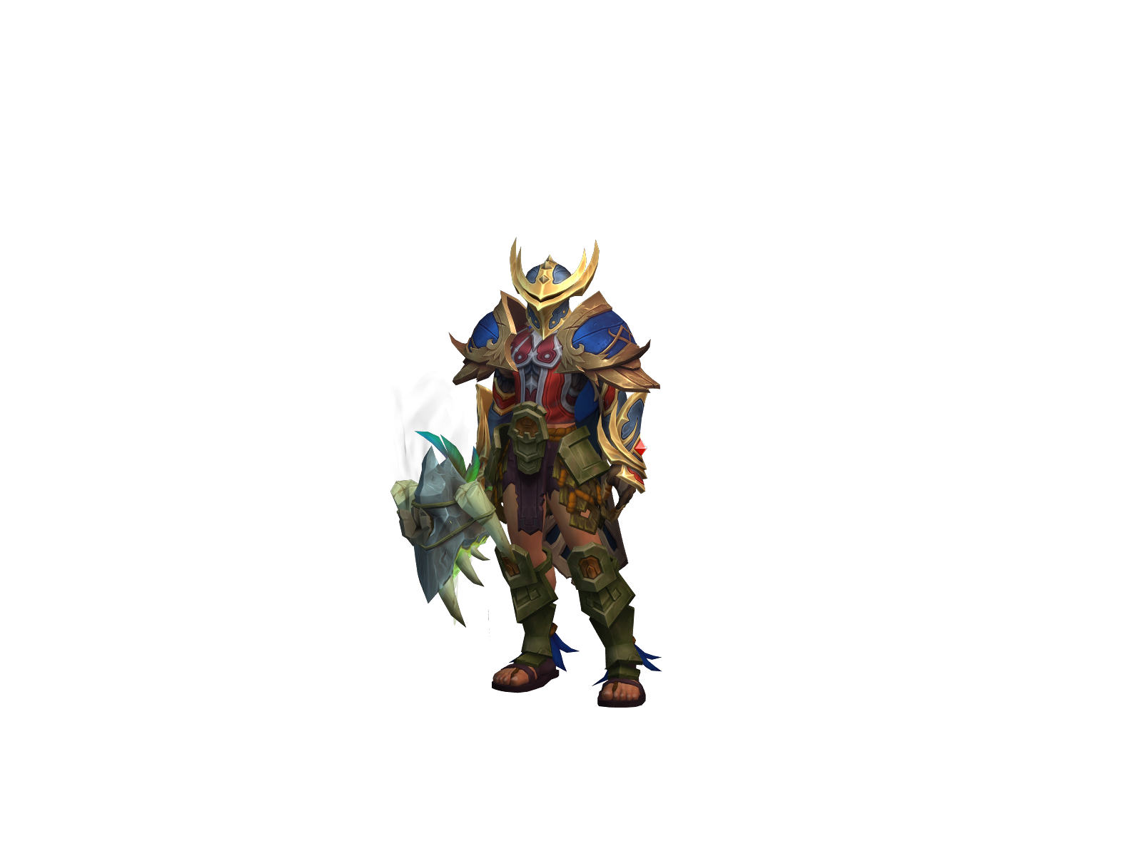 Zrupu 3D character render