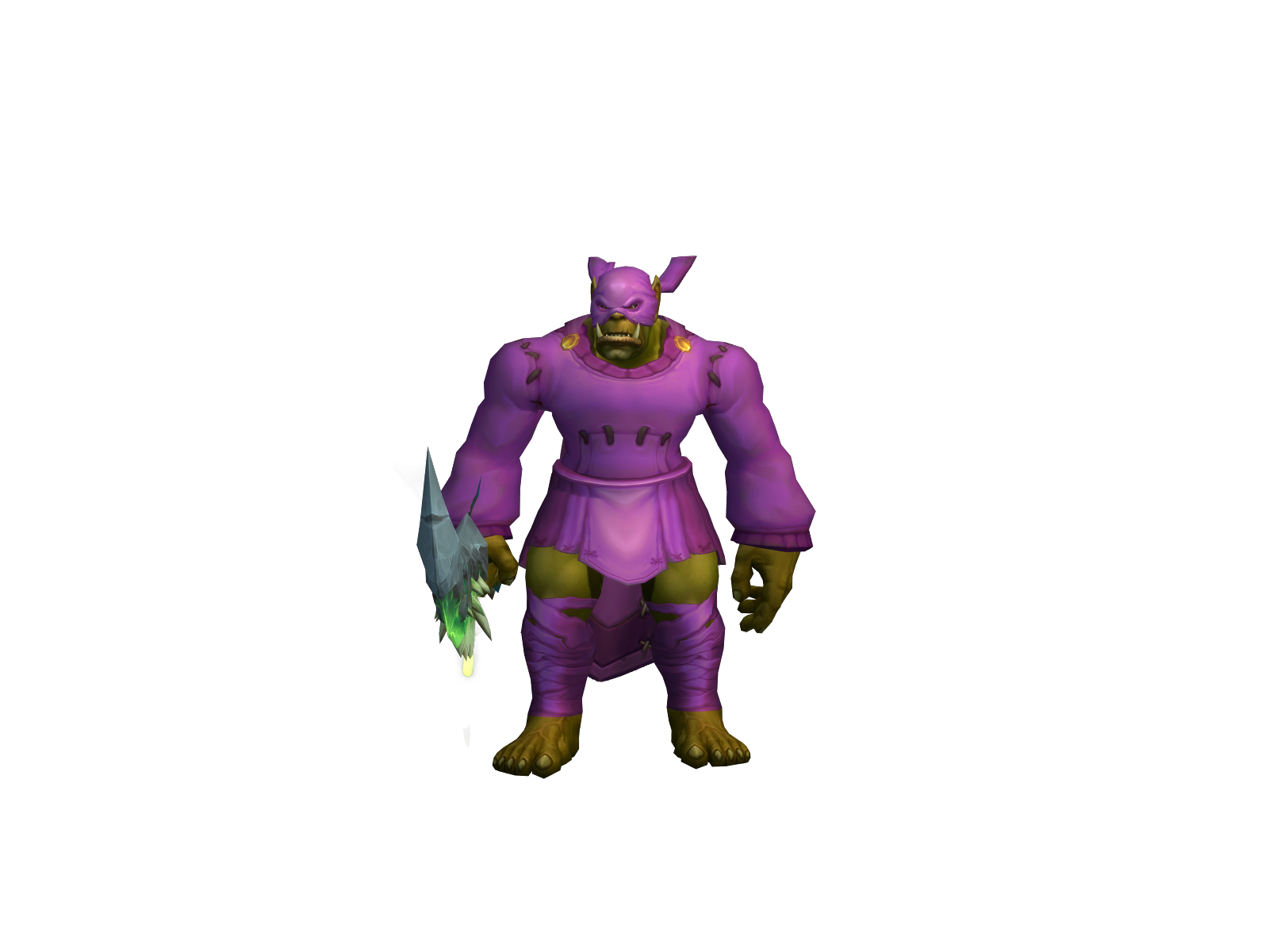 Ufcnugetti 3D character render