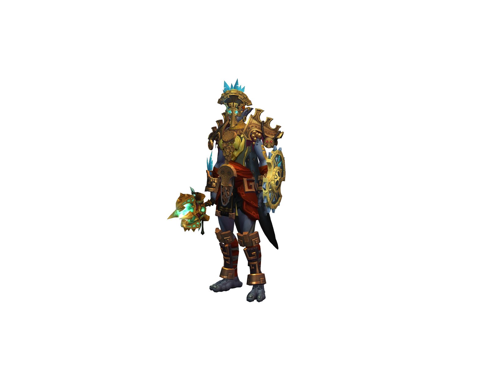 Jandola 3D character render