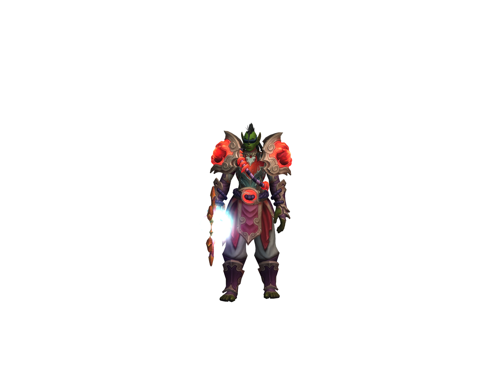 Déli 3D character render