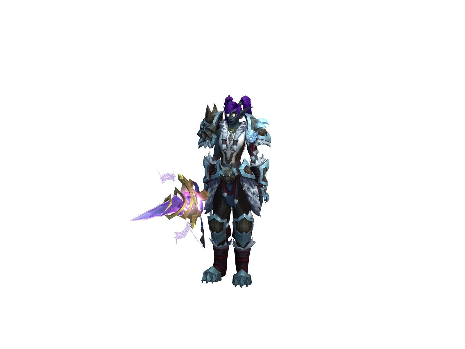 Wekz 3D character render