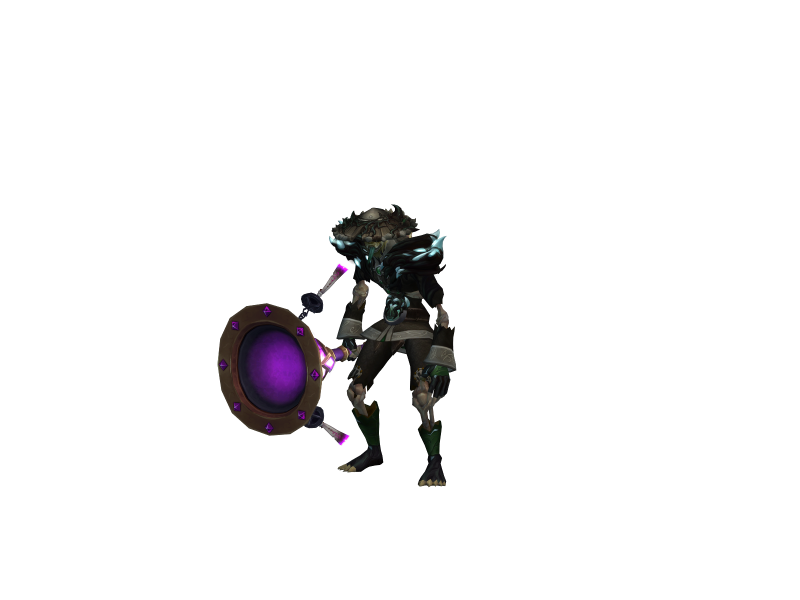 Northen 3D character render
