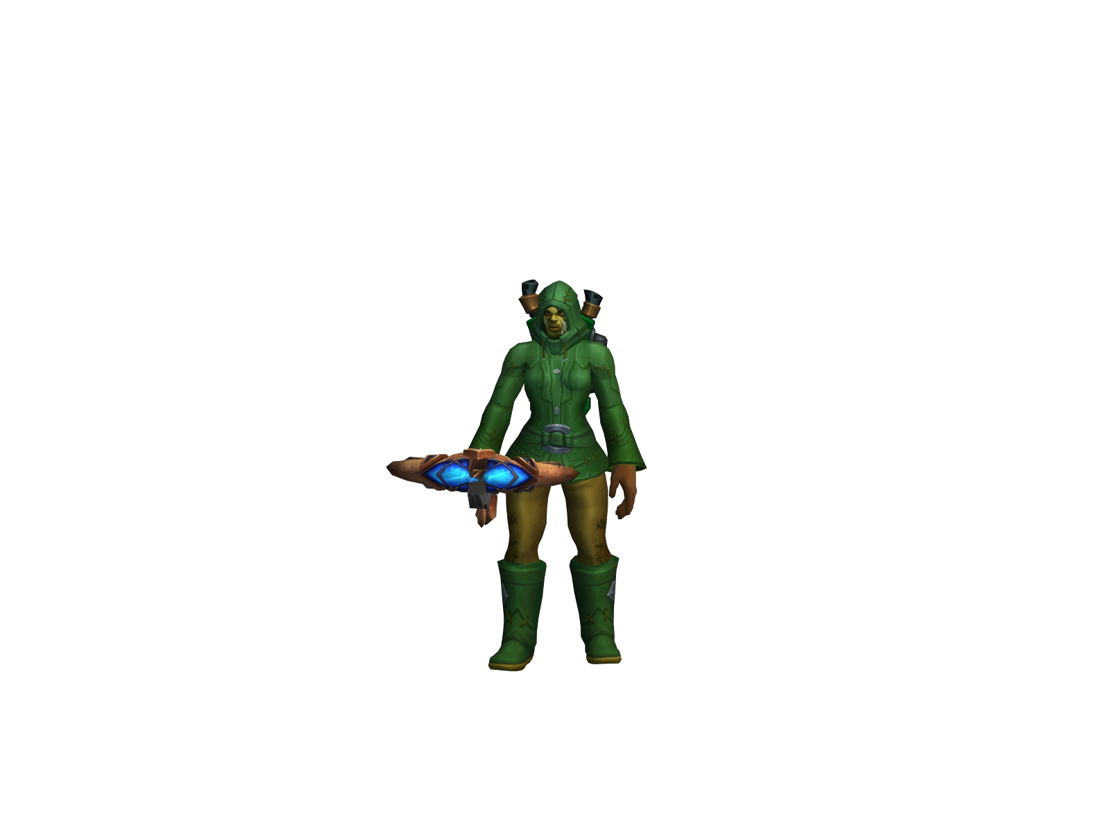 Karpter 3D character render