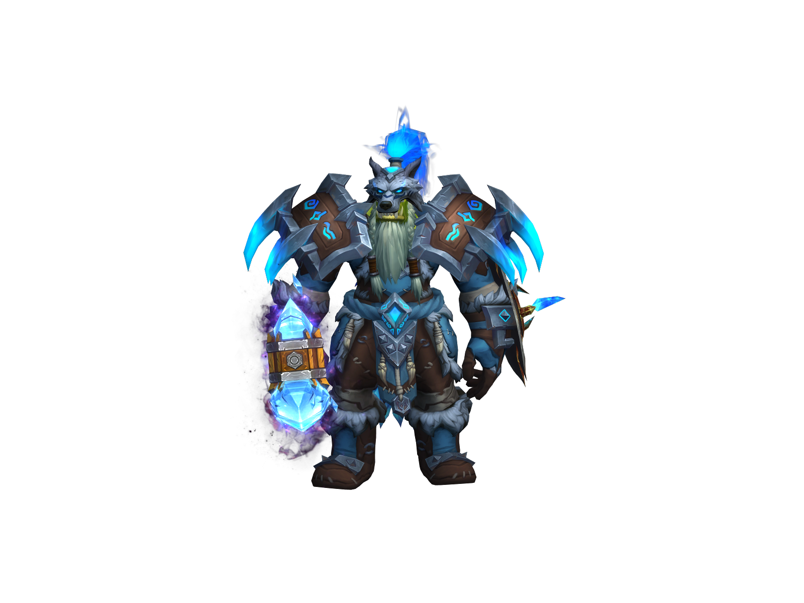 Lurvsham 3D character render