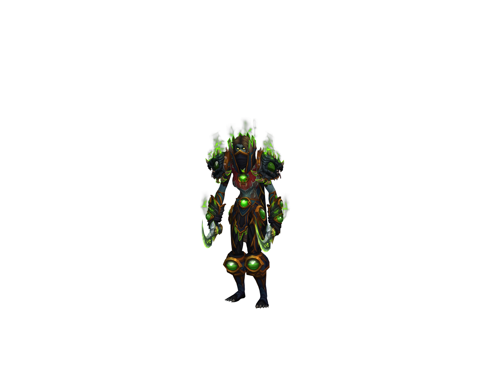 Bumbleknife 3D character render