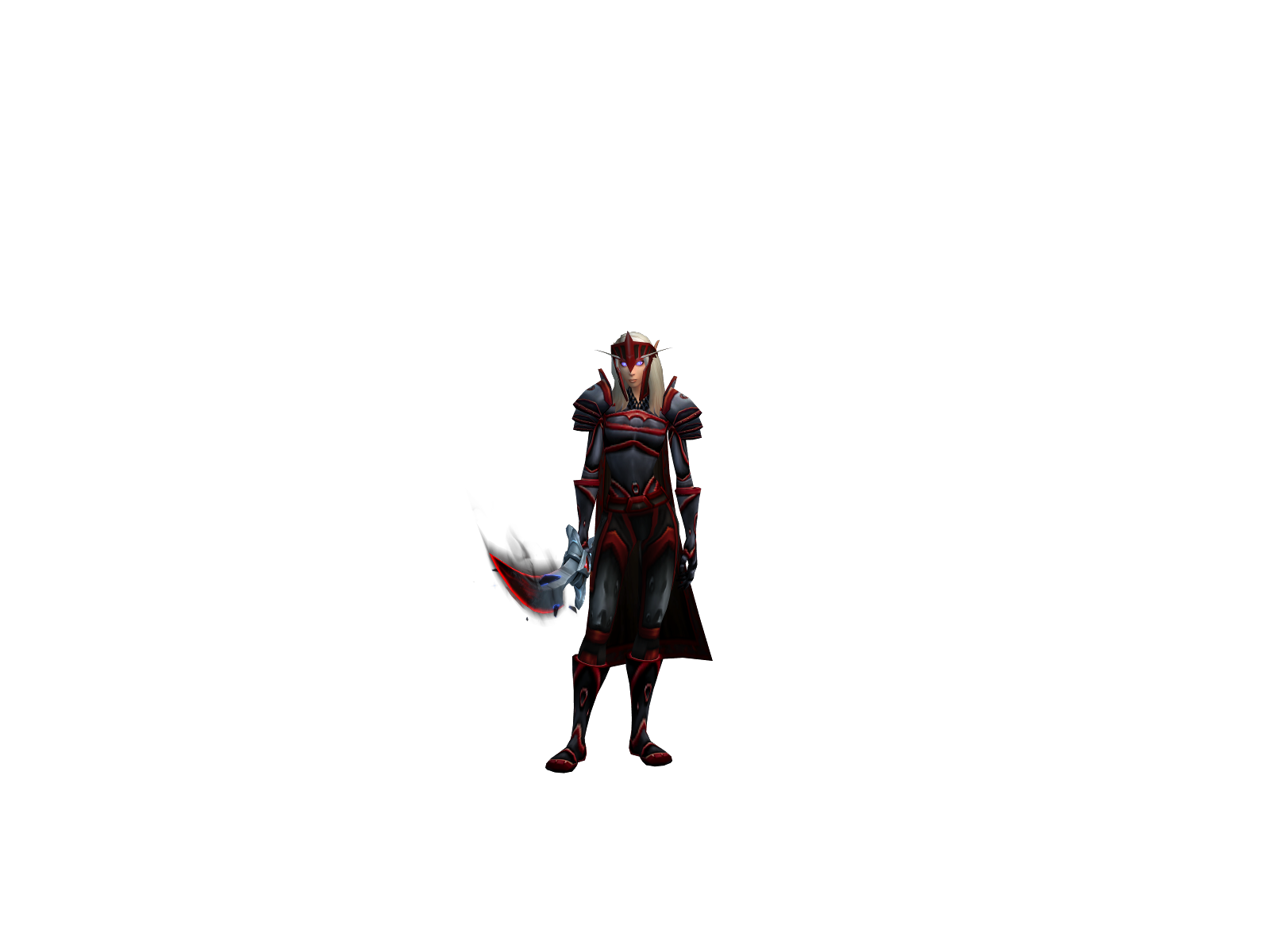 Harcalion 3D character render