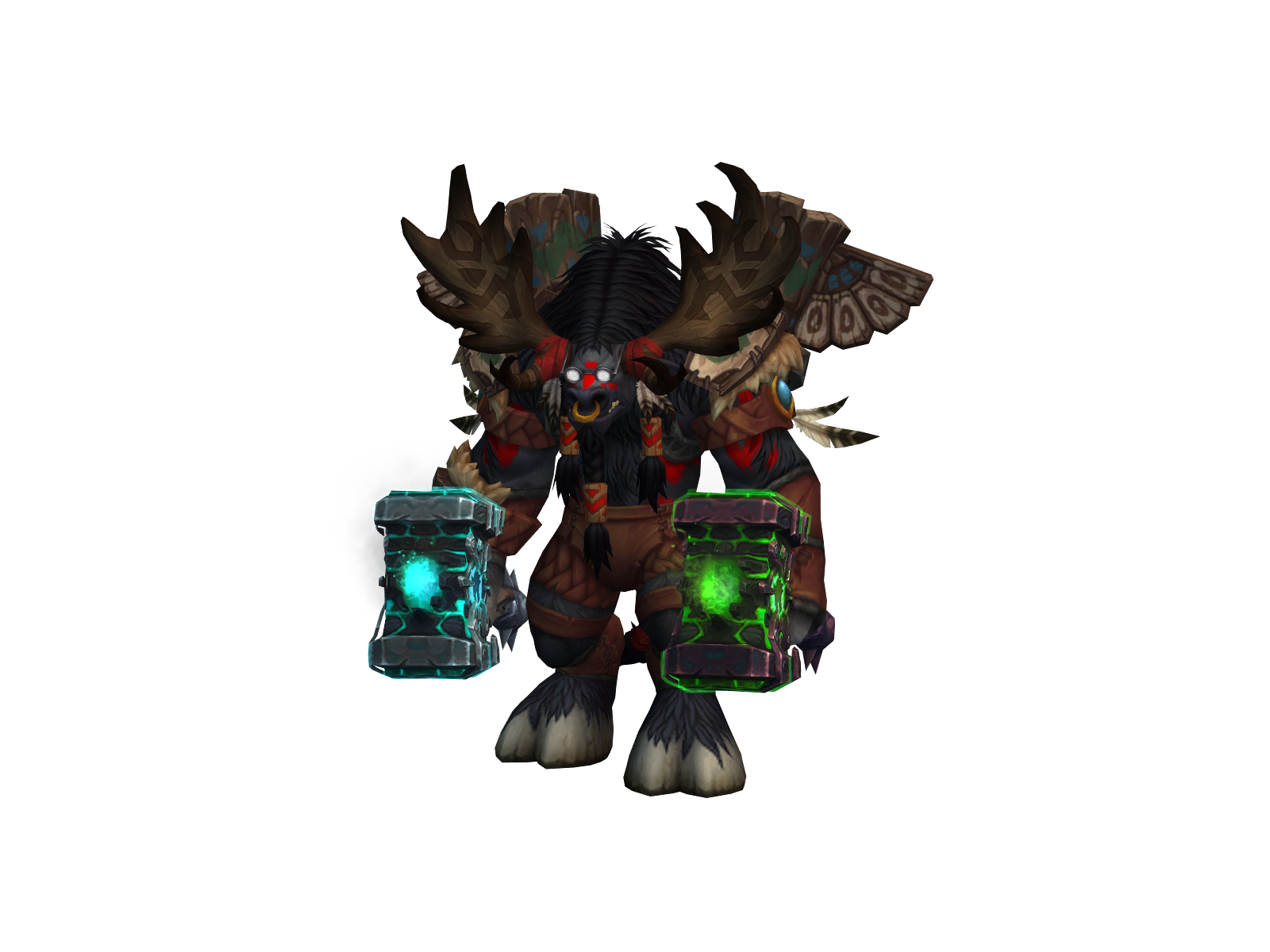 Cowoncrack 3D character render