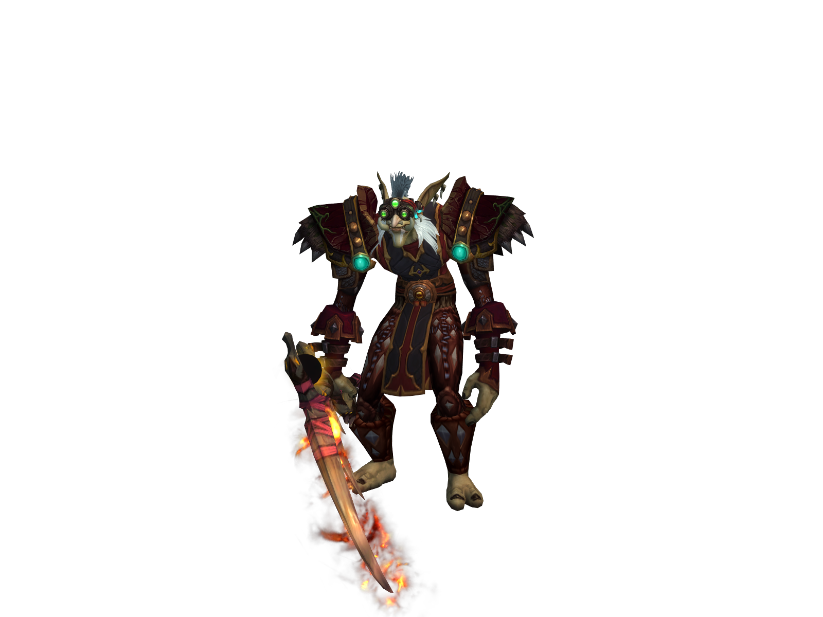 Grannyslap 3D character render