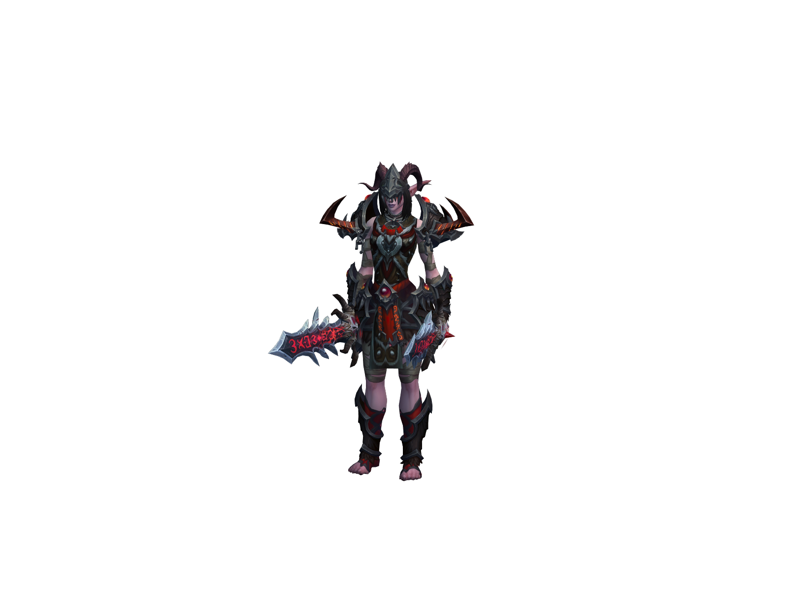Deformatiøn 3D character render