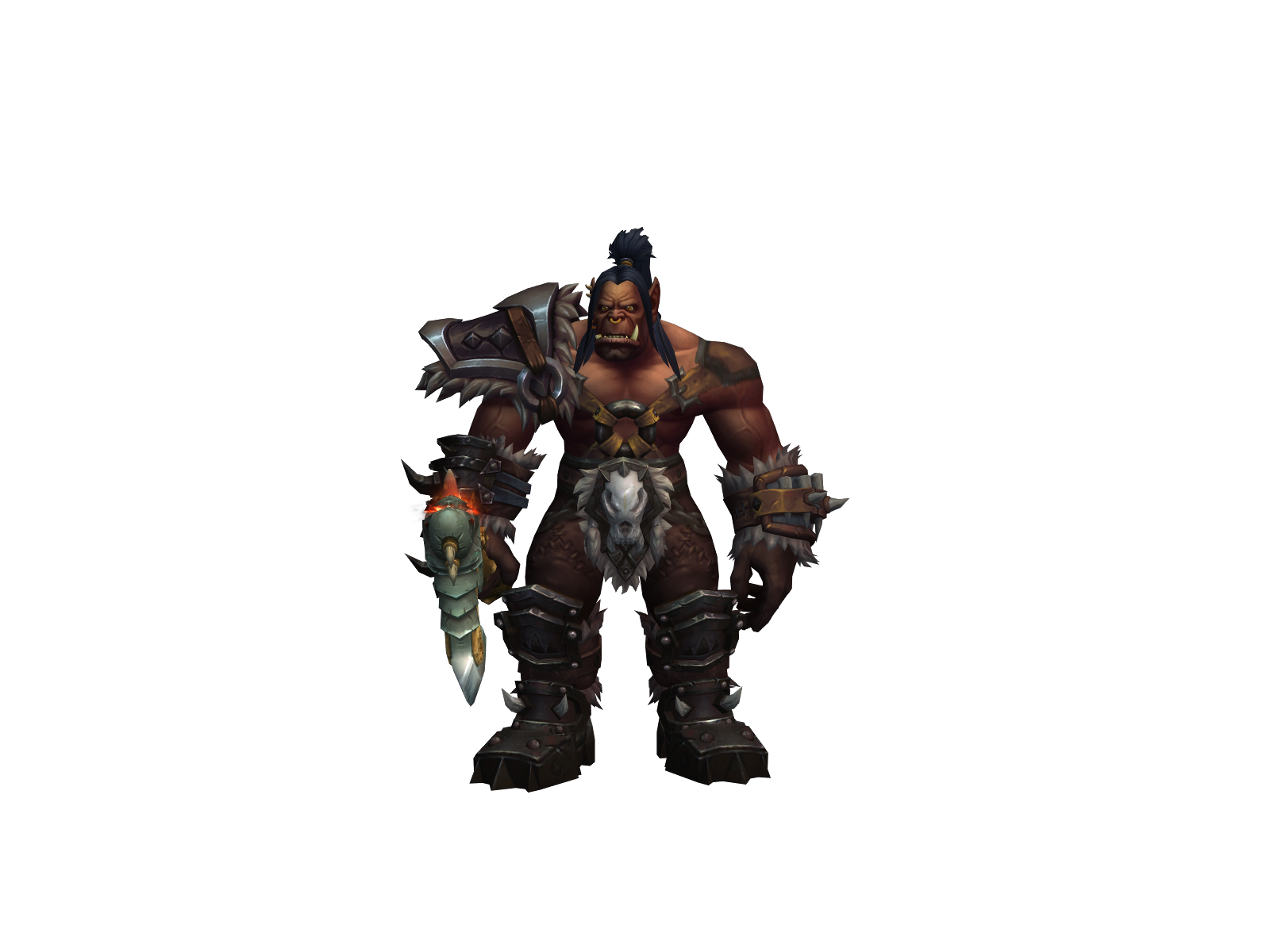Hellscræm 3D character render