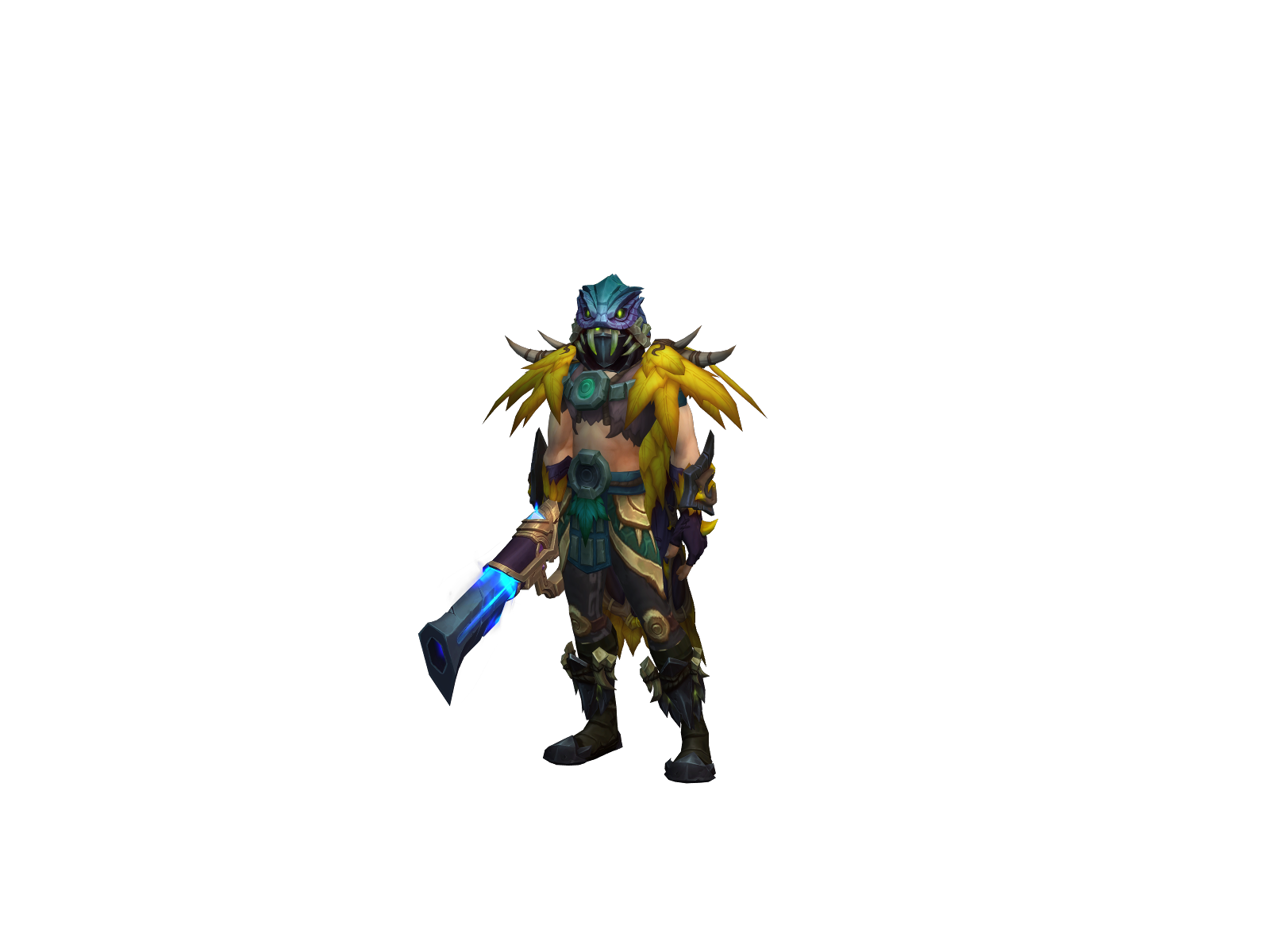 Elfister 3D character render