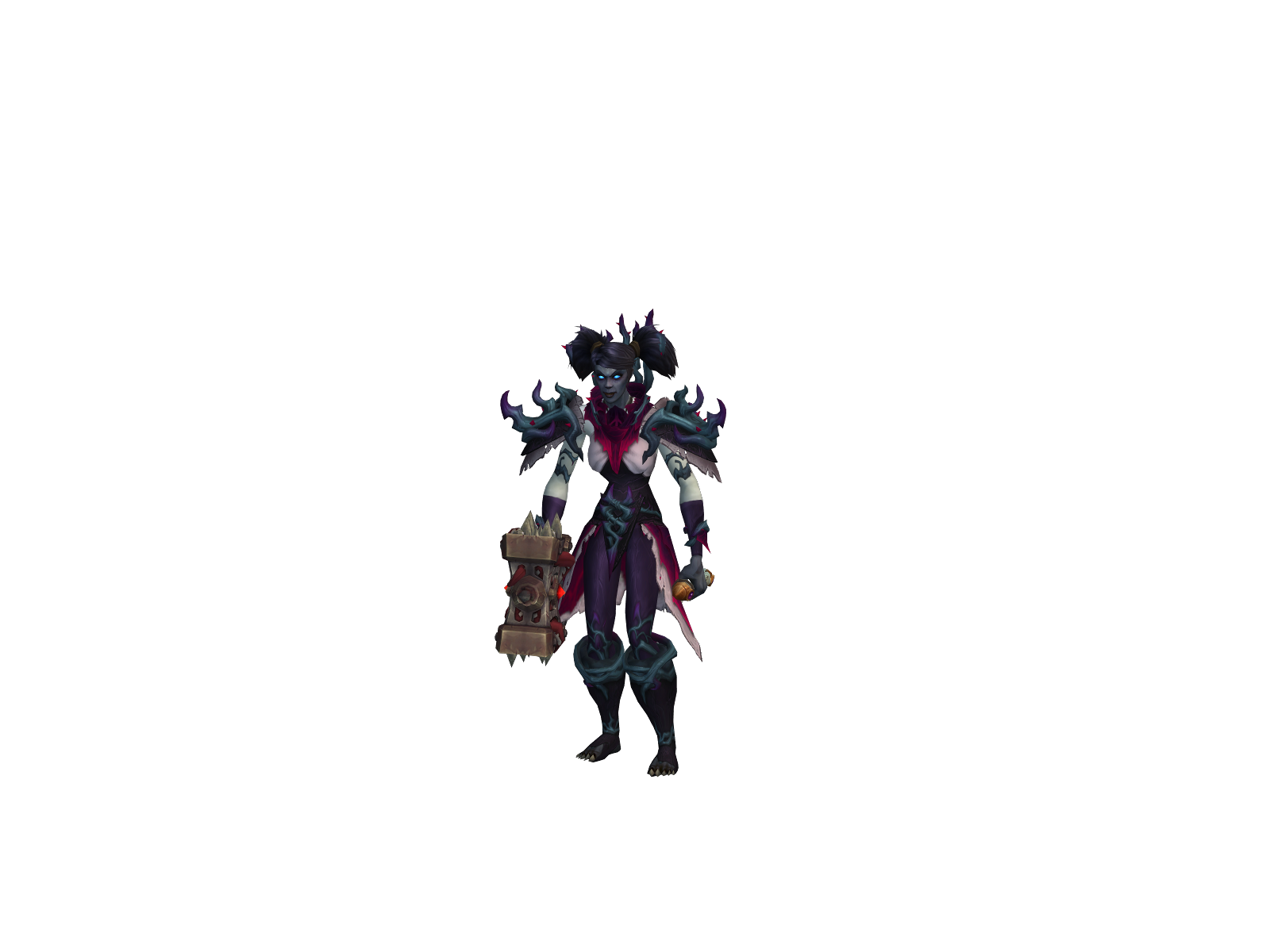 Fíz 3D character render