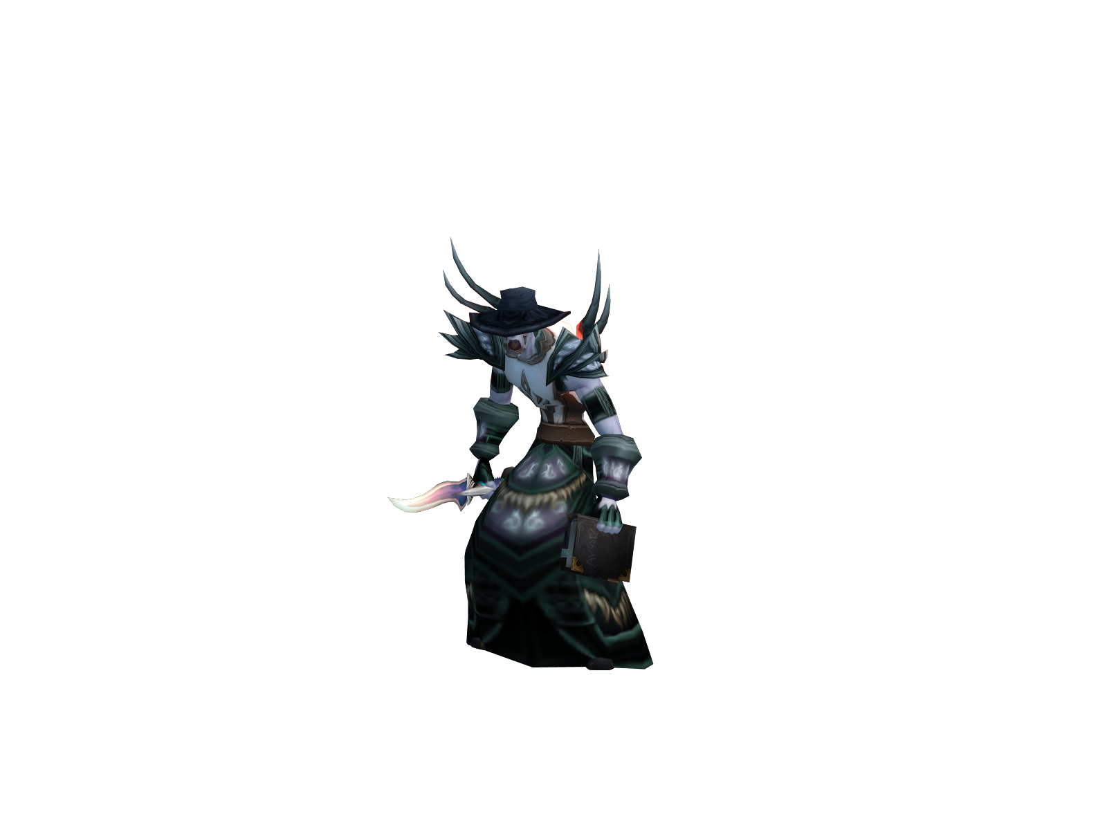 Vatikanpræst 3D character render