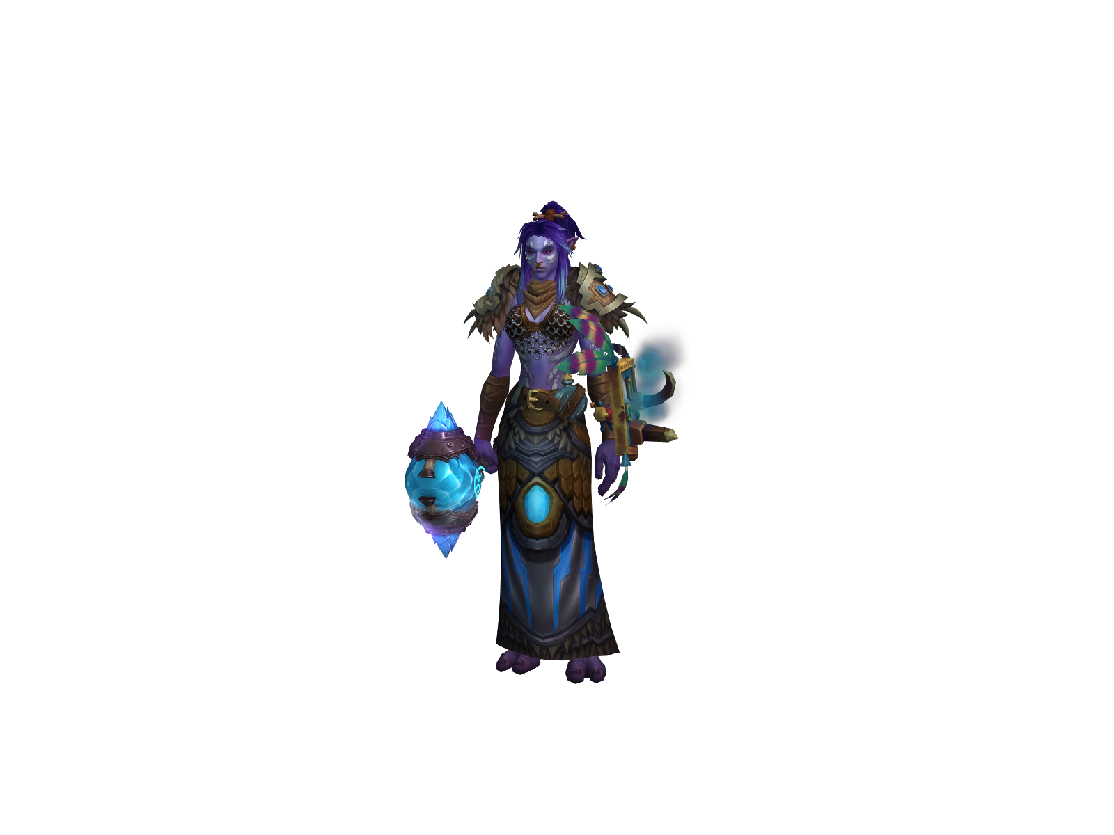 Radiate 3D character render