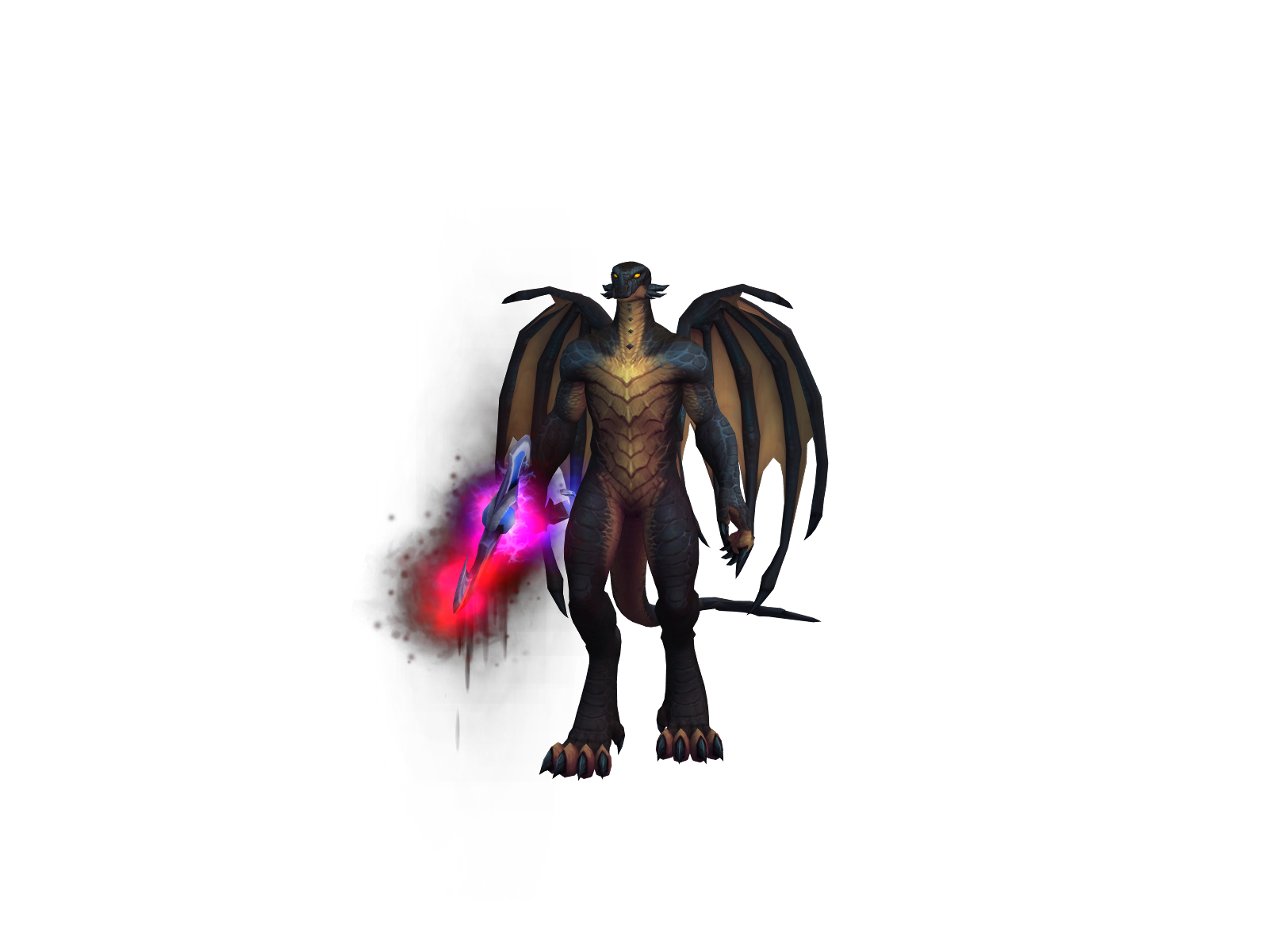 Achoke 3D character render