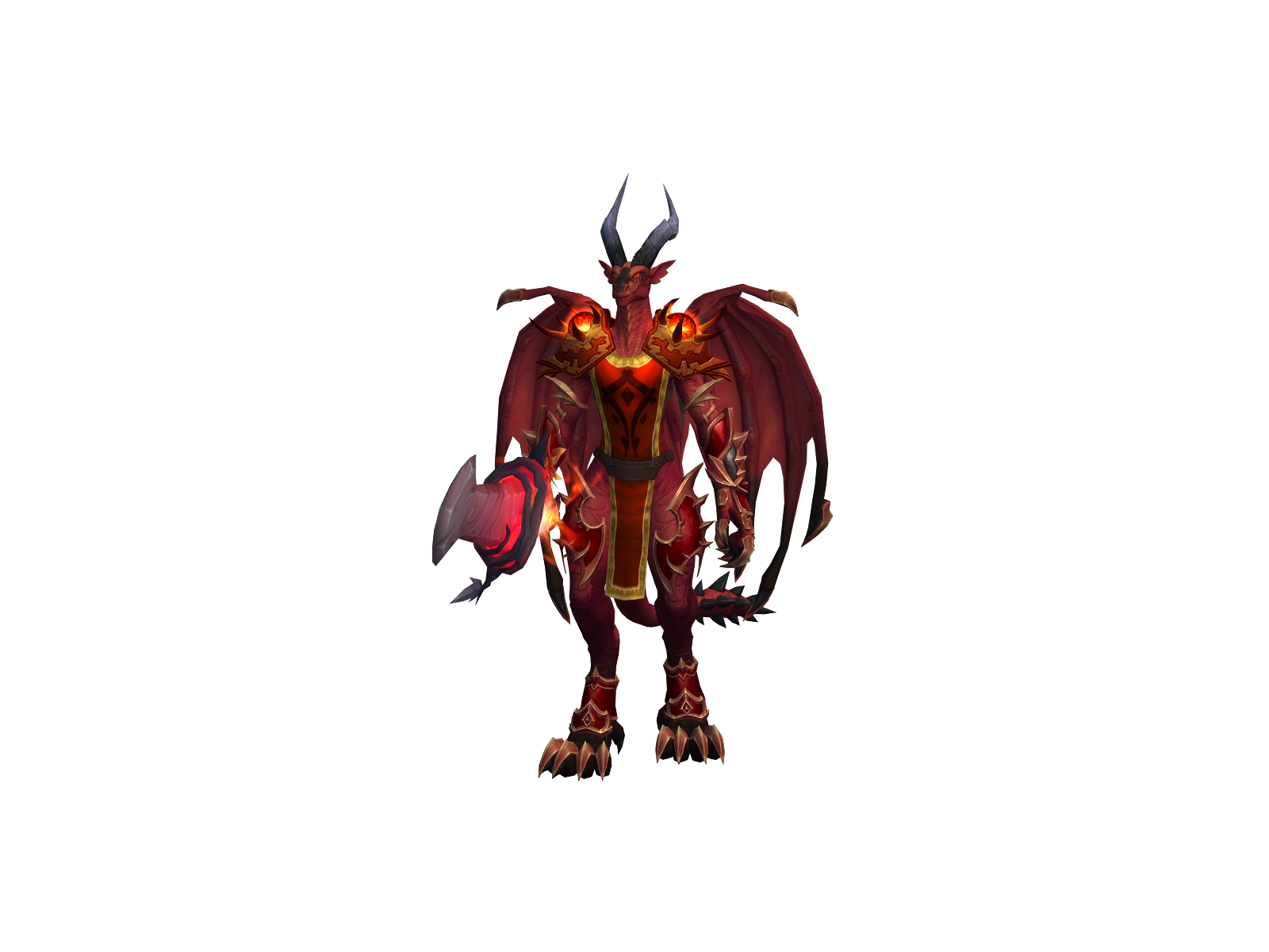 Drakkatakka 3D character render