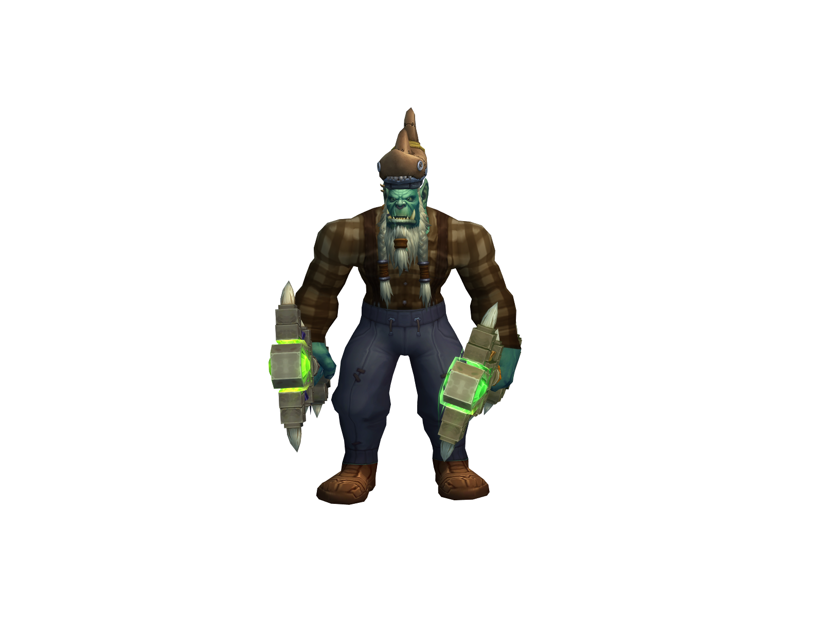 Schloongcena 3D character render