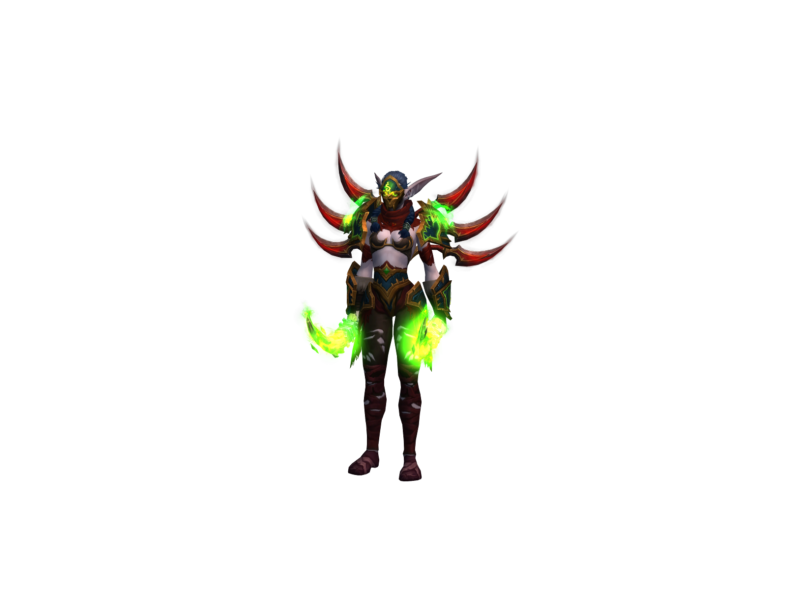 Rynh 3D character render