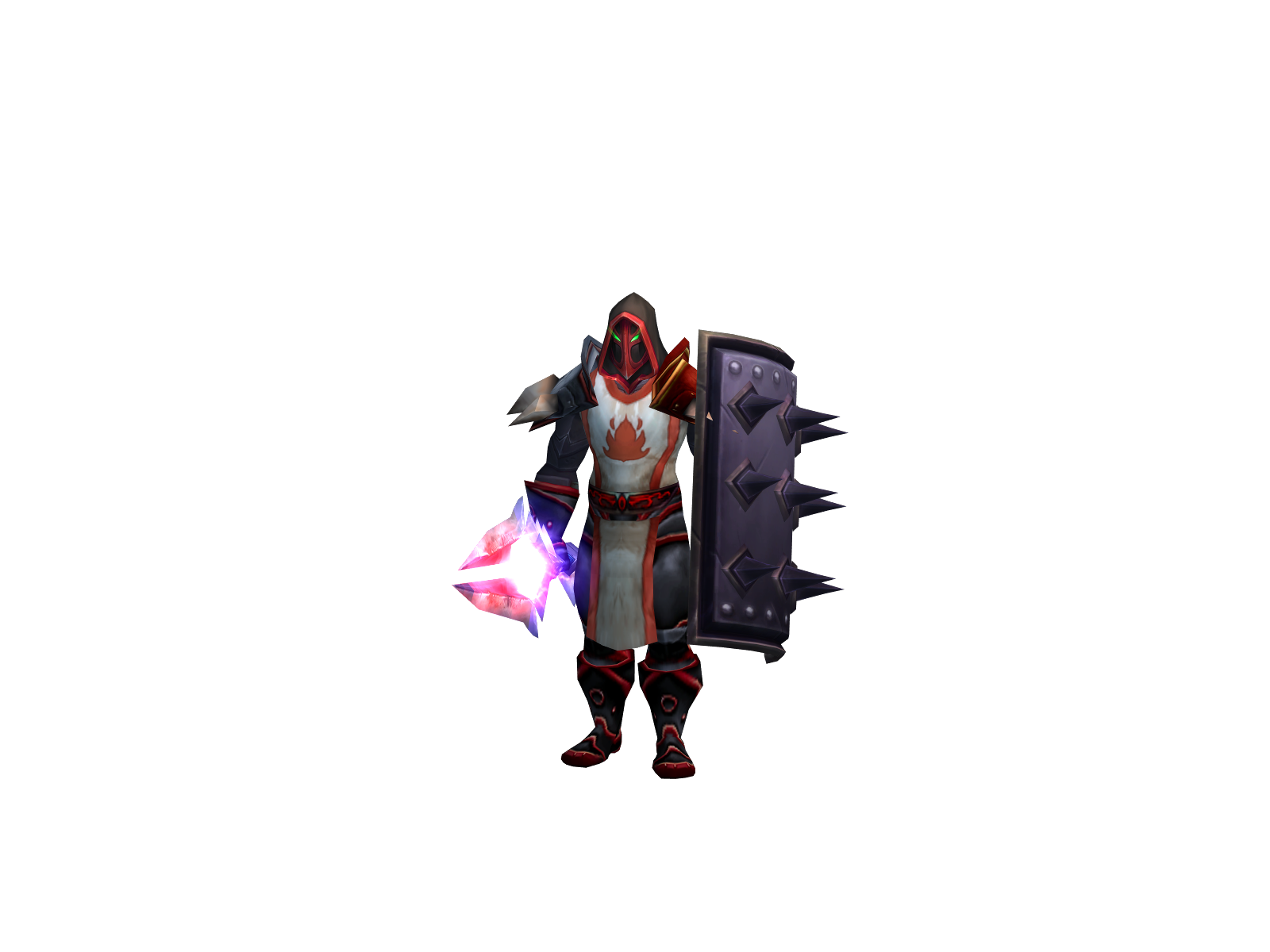 Aharper 3D character render