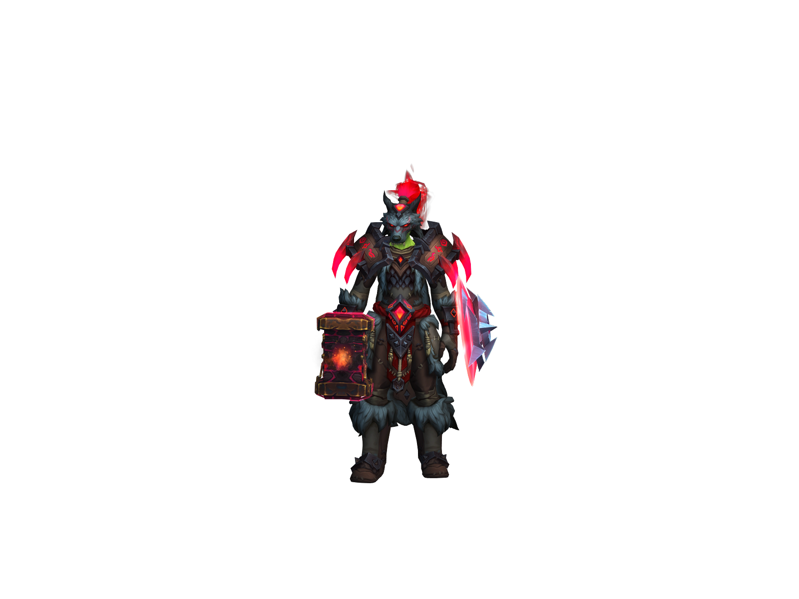 Kétku 3D character render