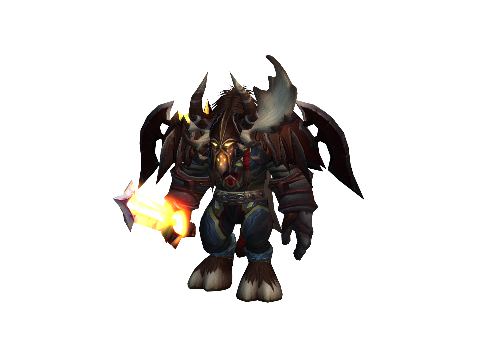 Kaloudof 3D character render