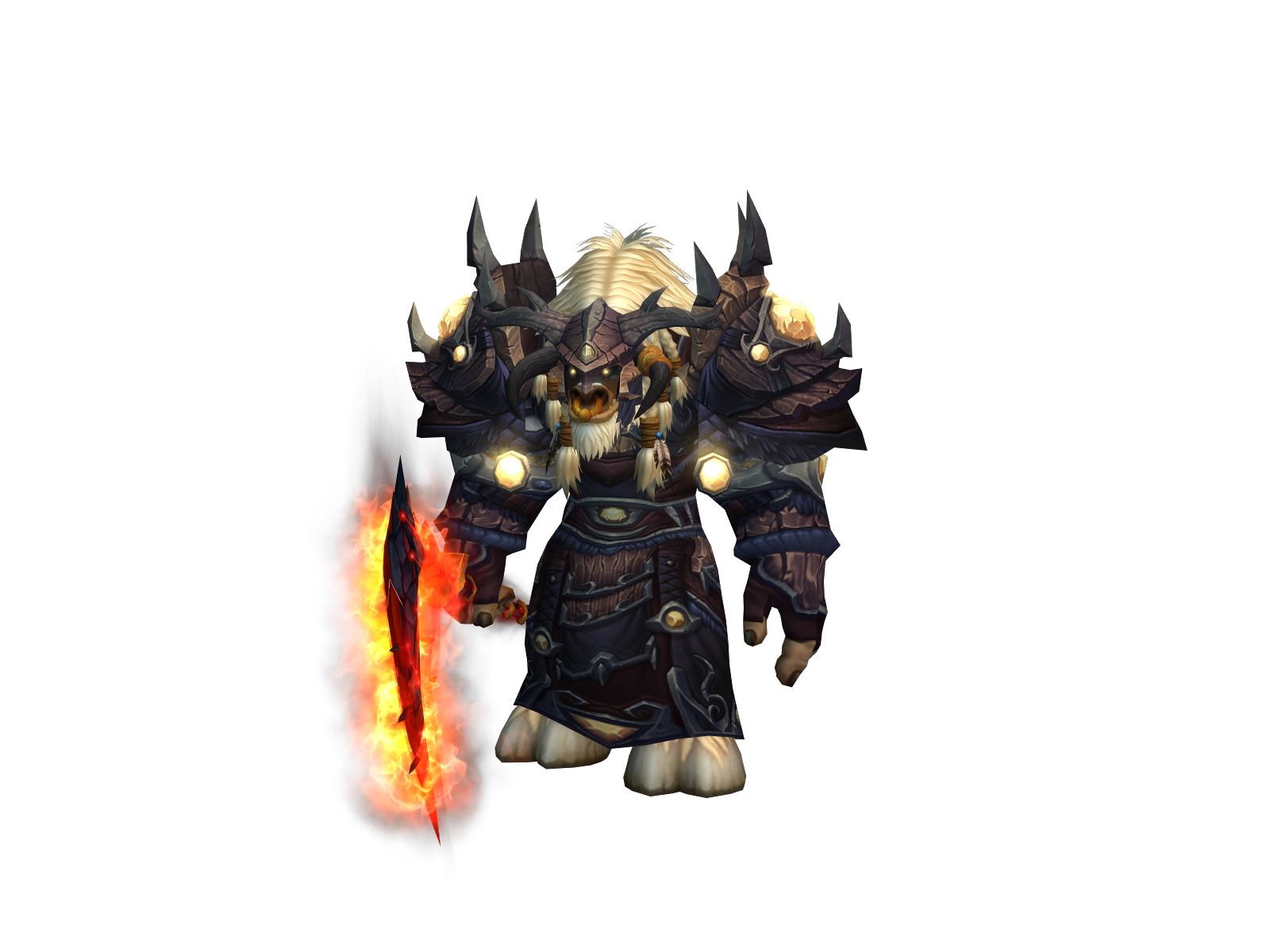 Ached 3D character render