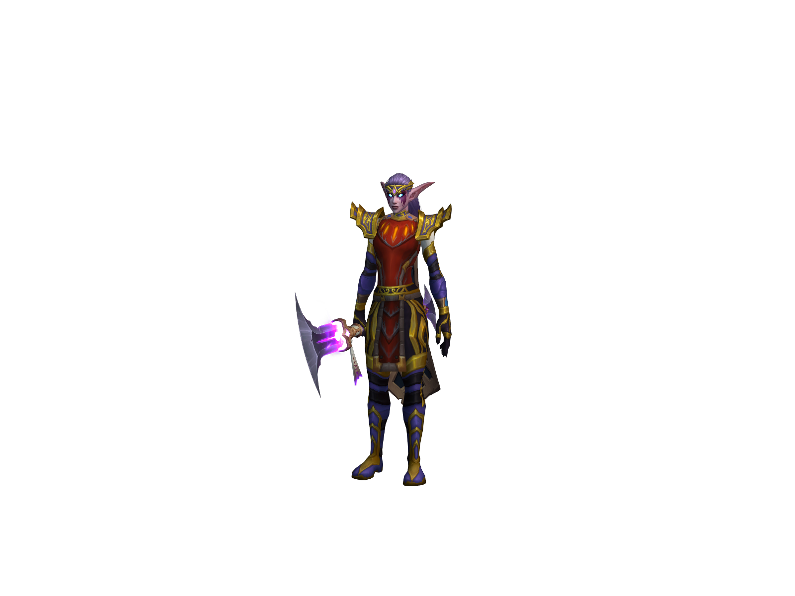 Eredhion 3D character render