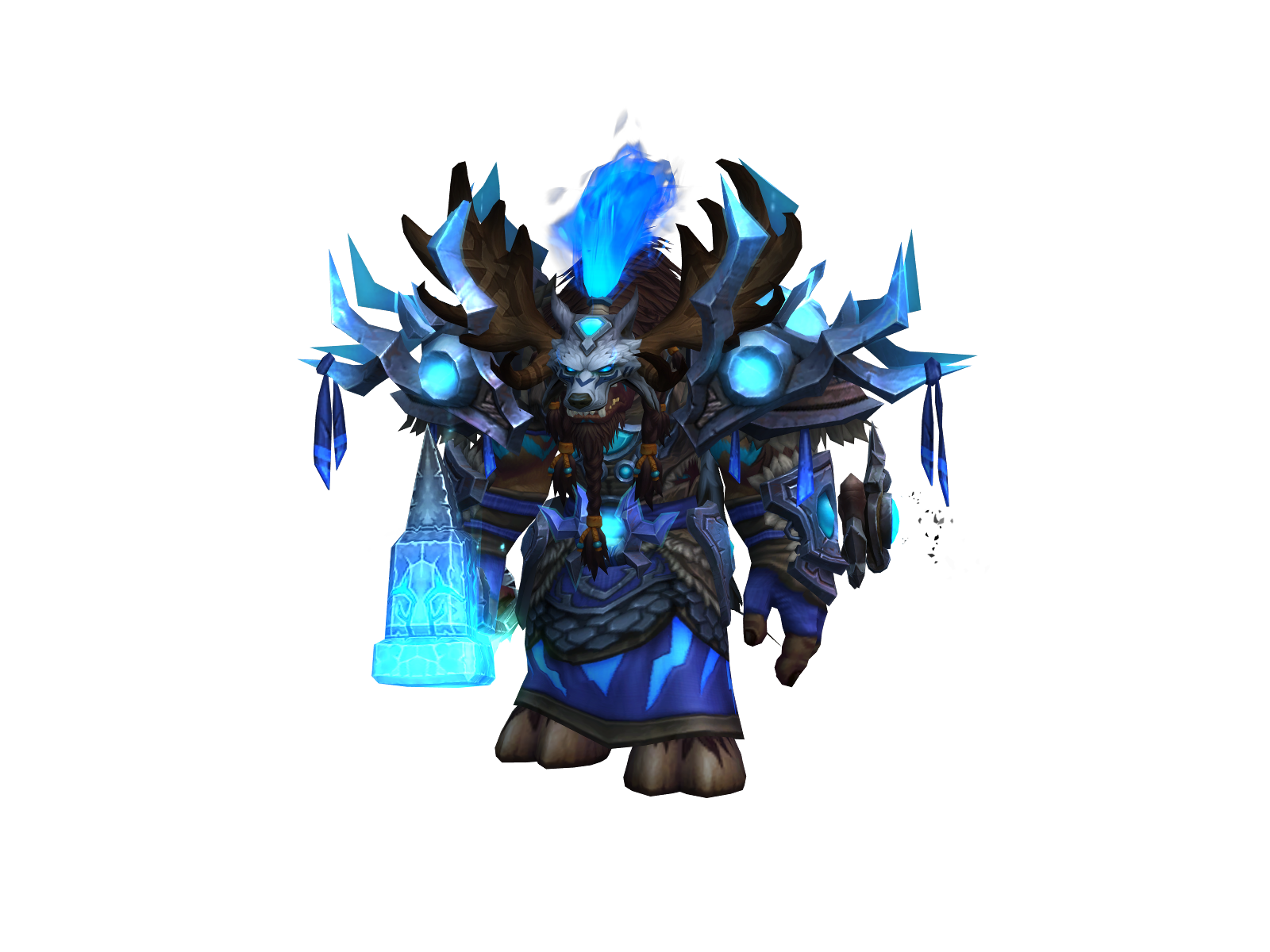 Thundraka 3D character render