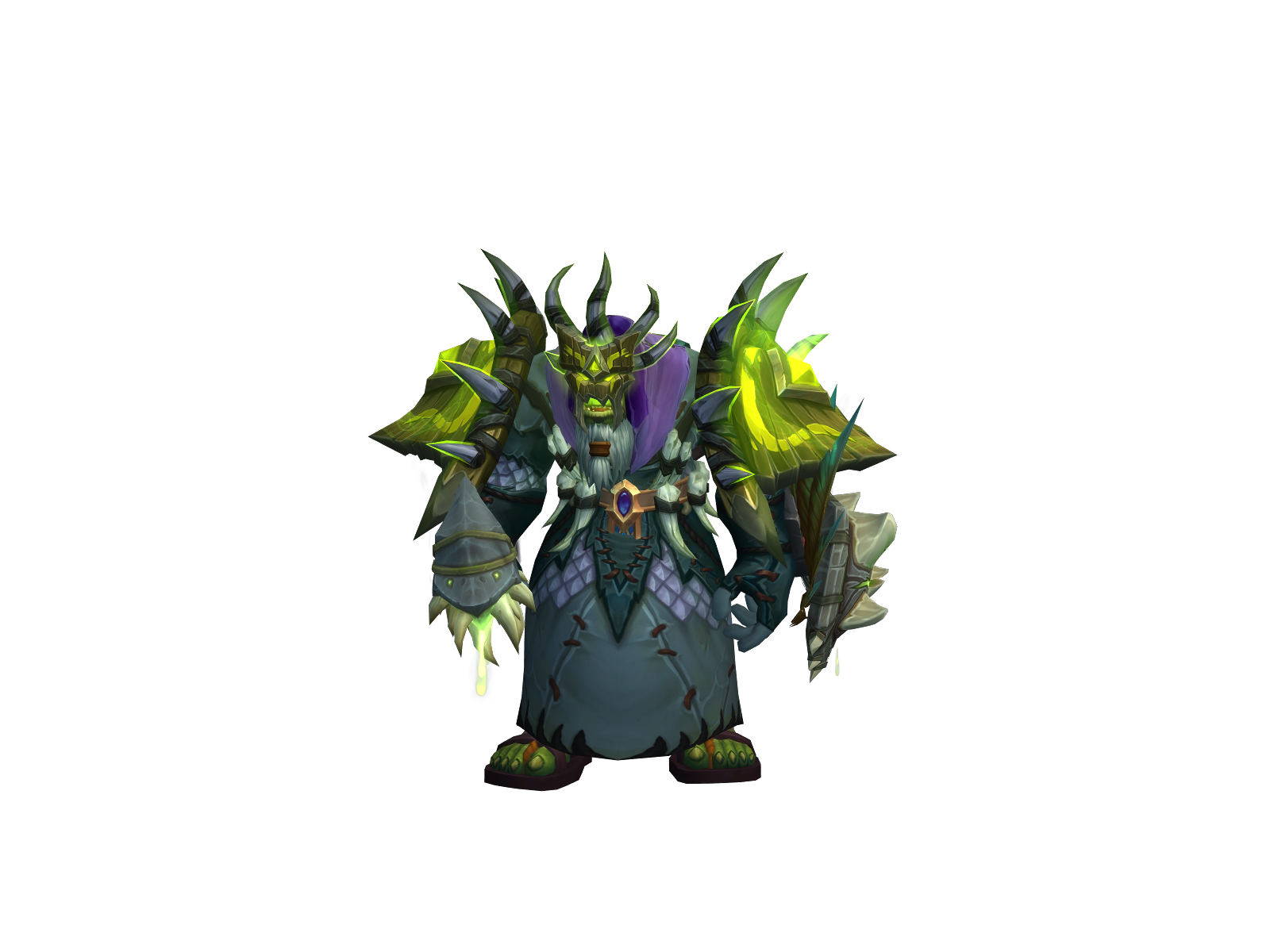 Rurr 3D character render