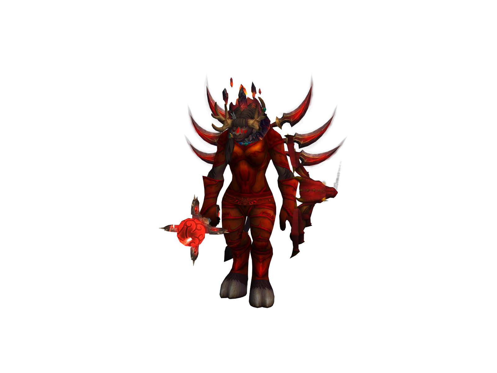 Volltaa 3D character render