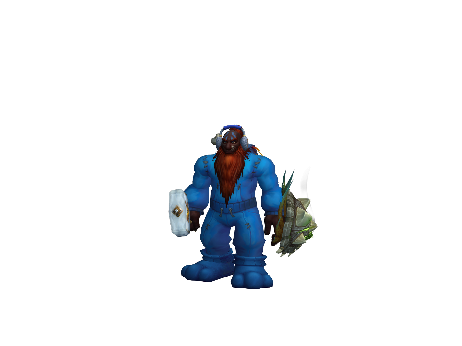 Borndark 3D character render