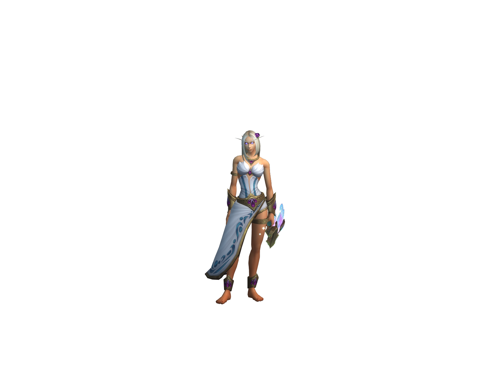 Lunnaae 3D character render
