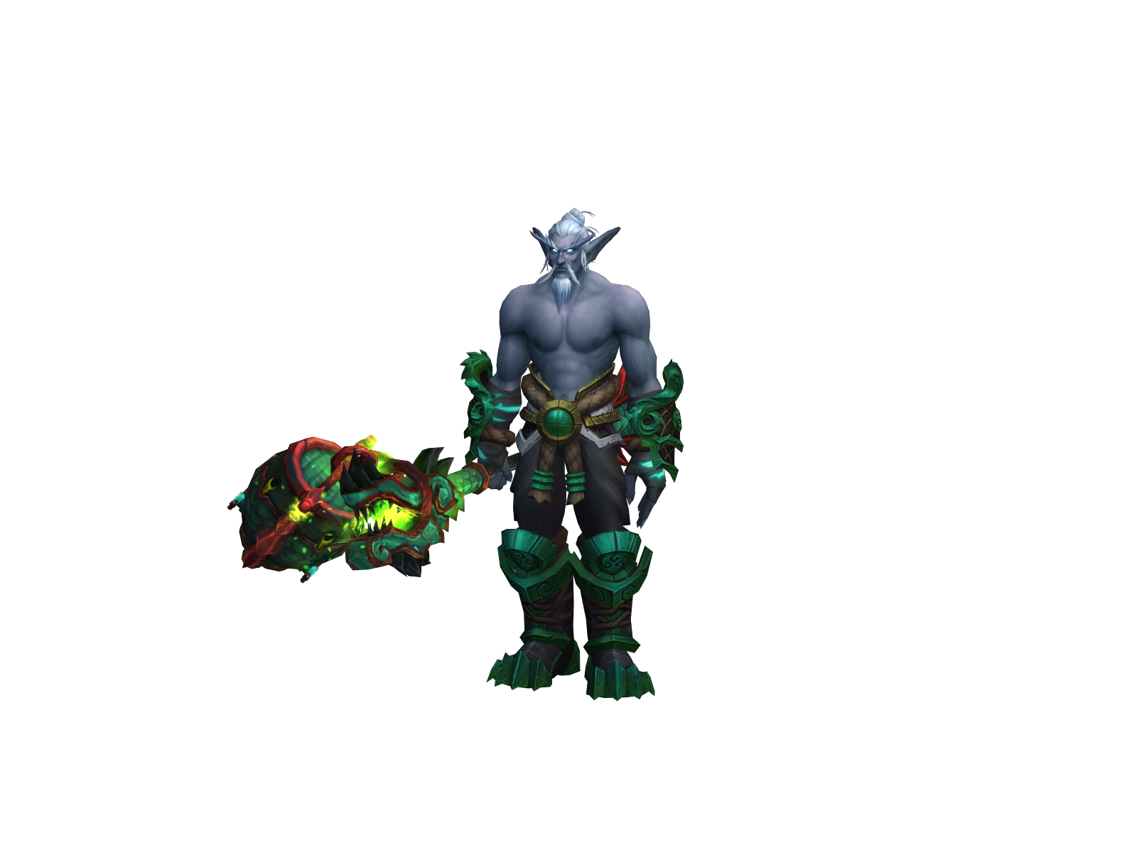 Fistissue 3D character render