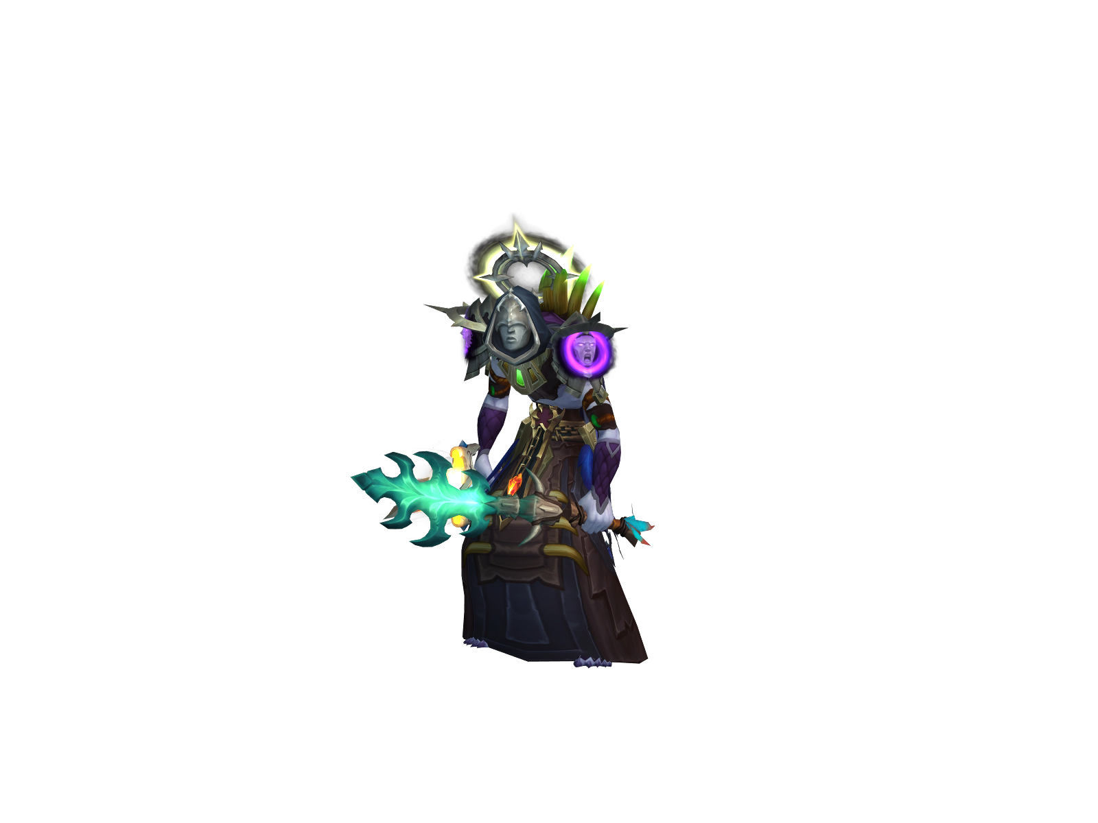 Gthanos 3D character render