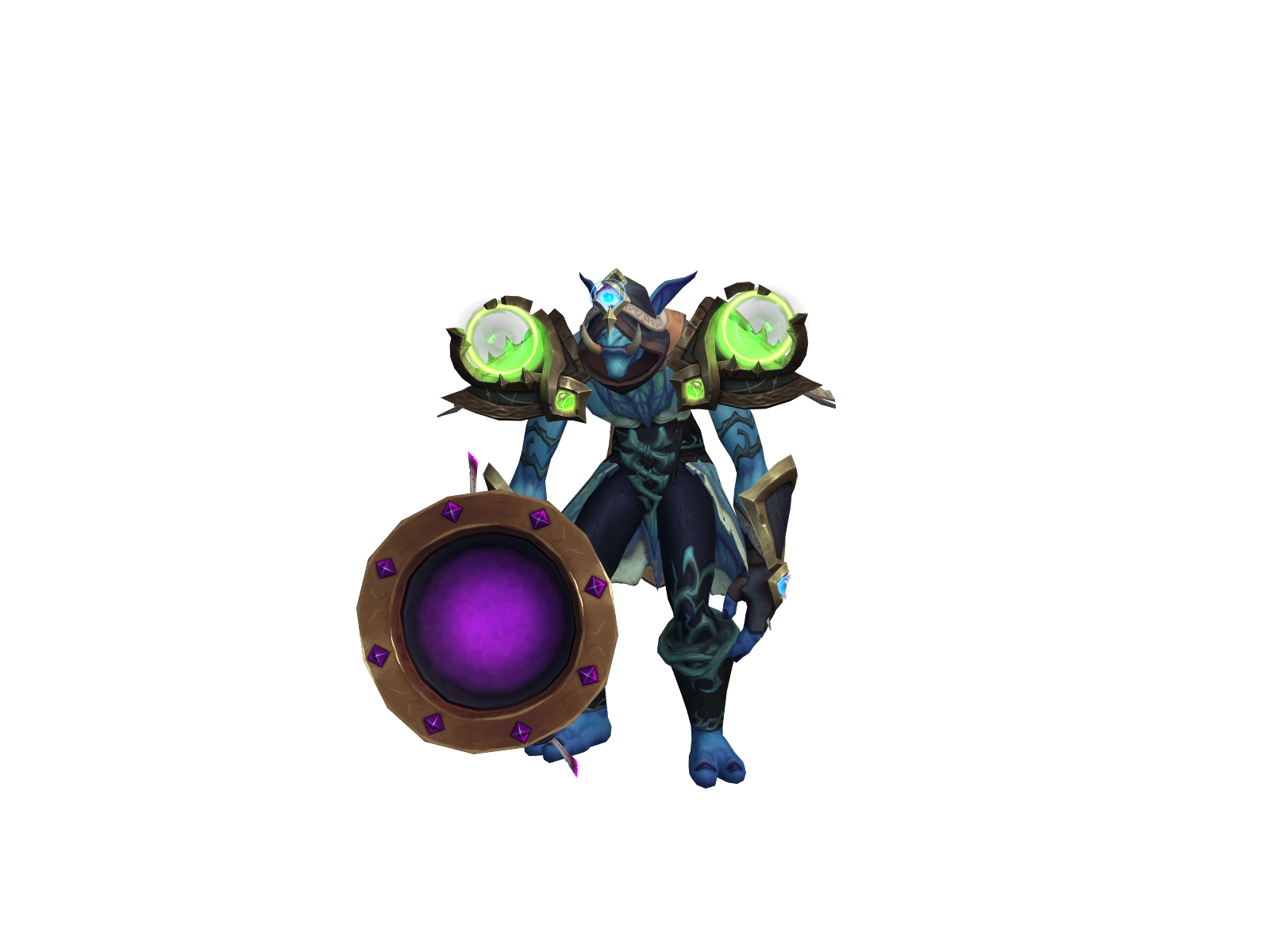 Dufromaj 3D character render