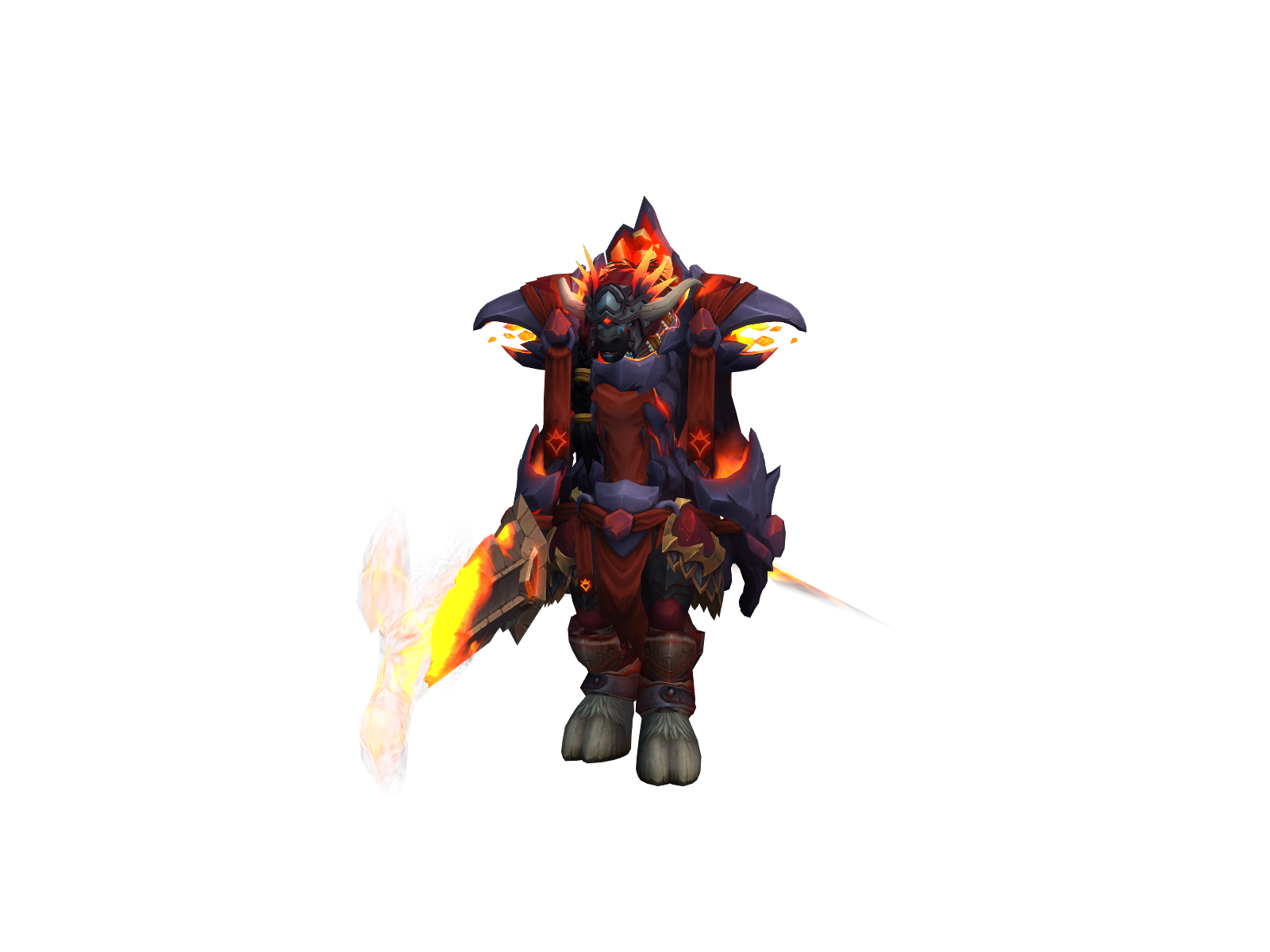 Cowwithspell 3D character render