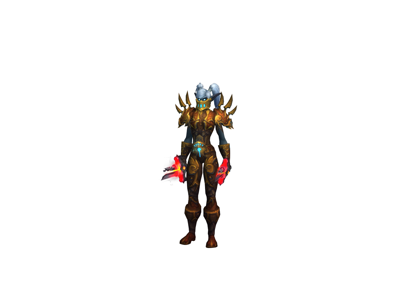Auux 3D character render