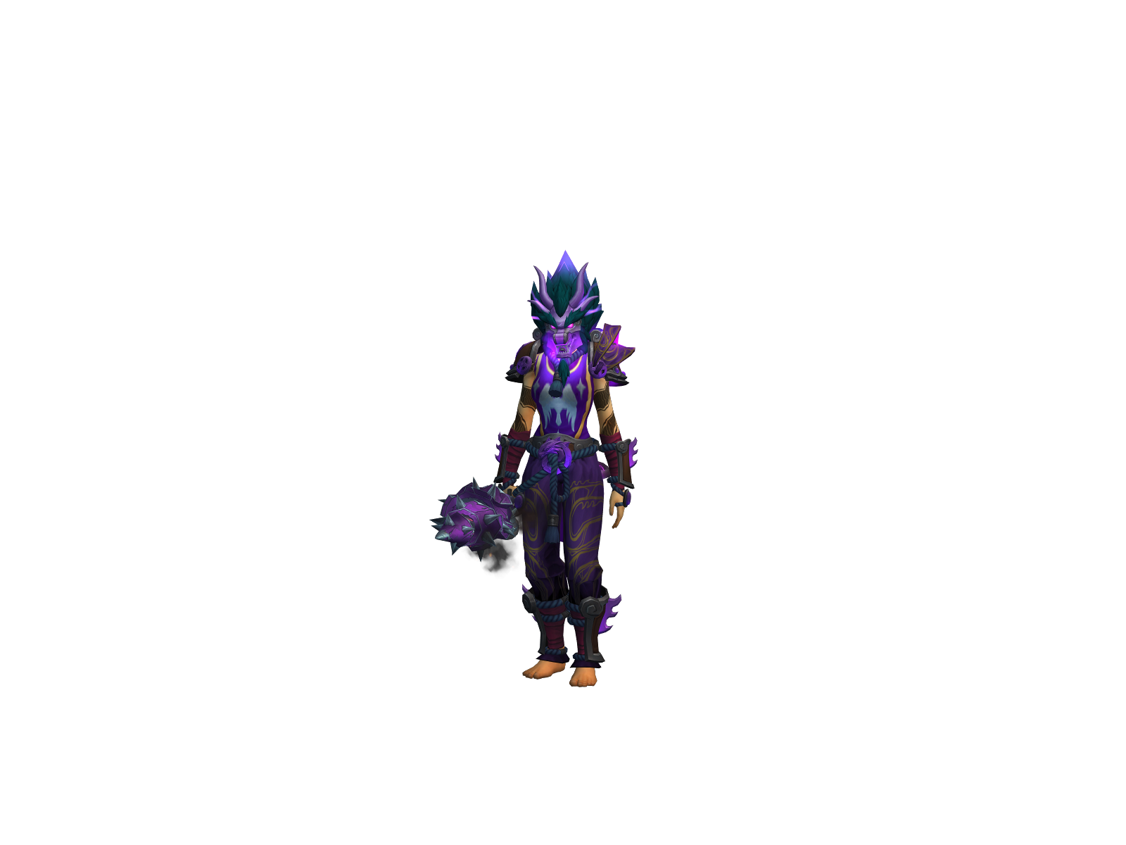 Groharlem 3D character render