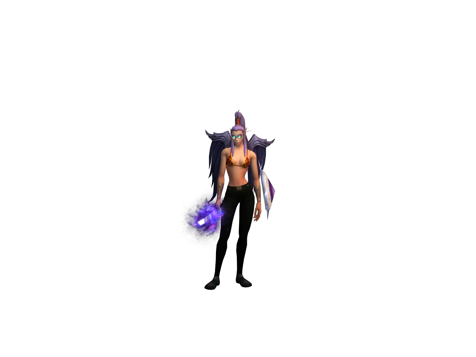 Olympeas 3D character render