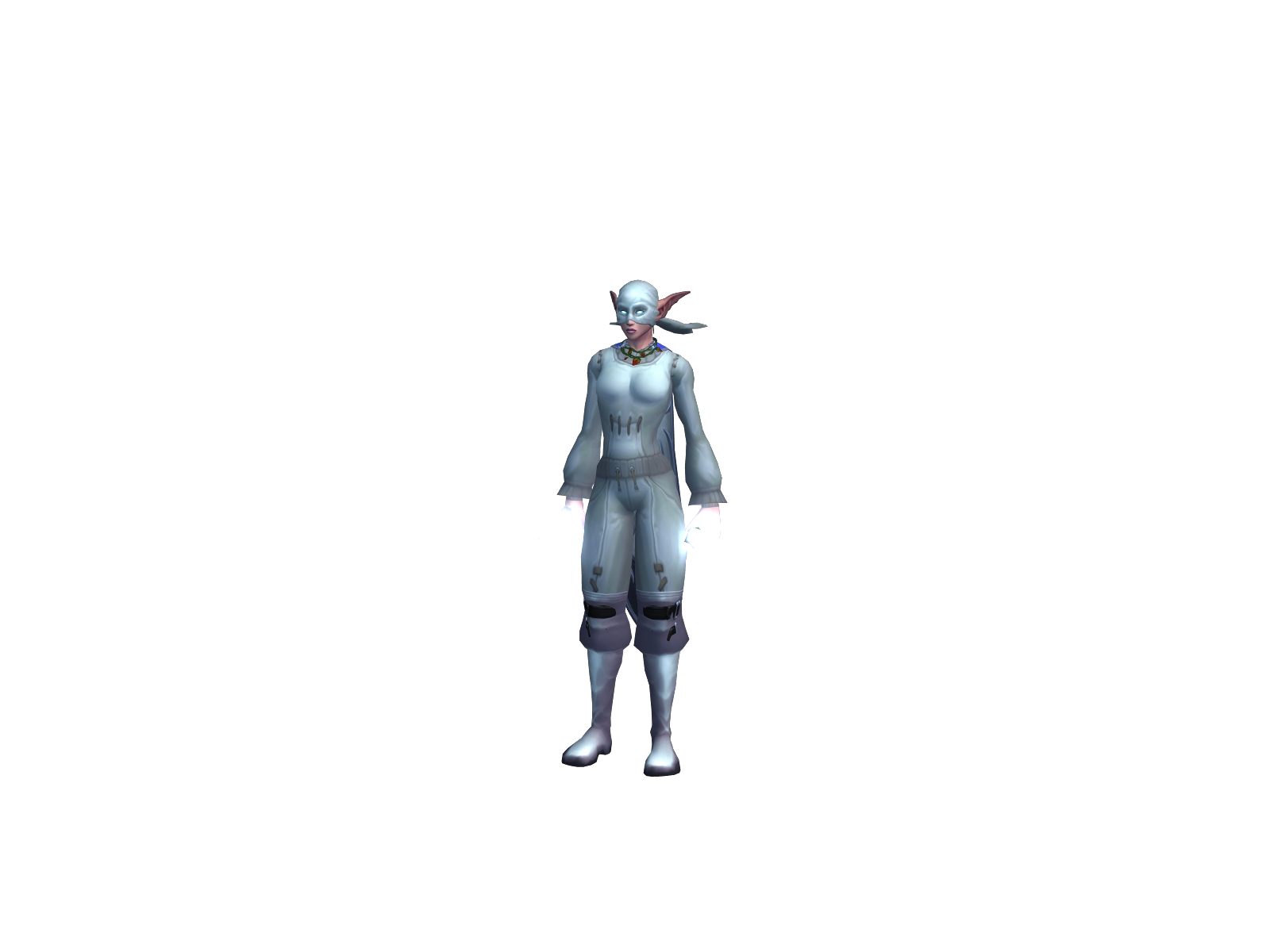 Punishme 3D character render