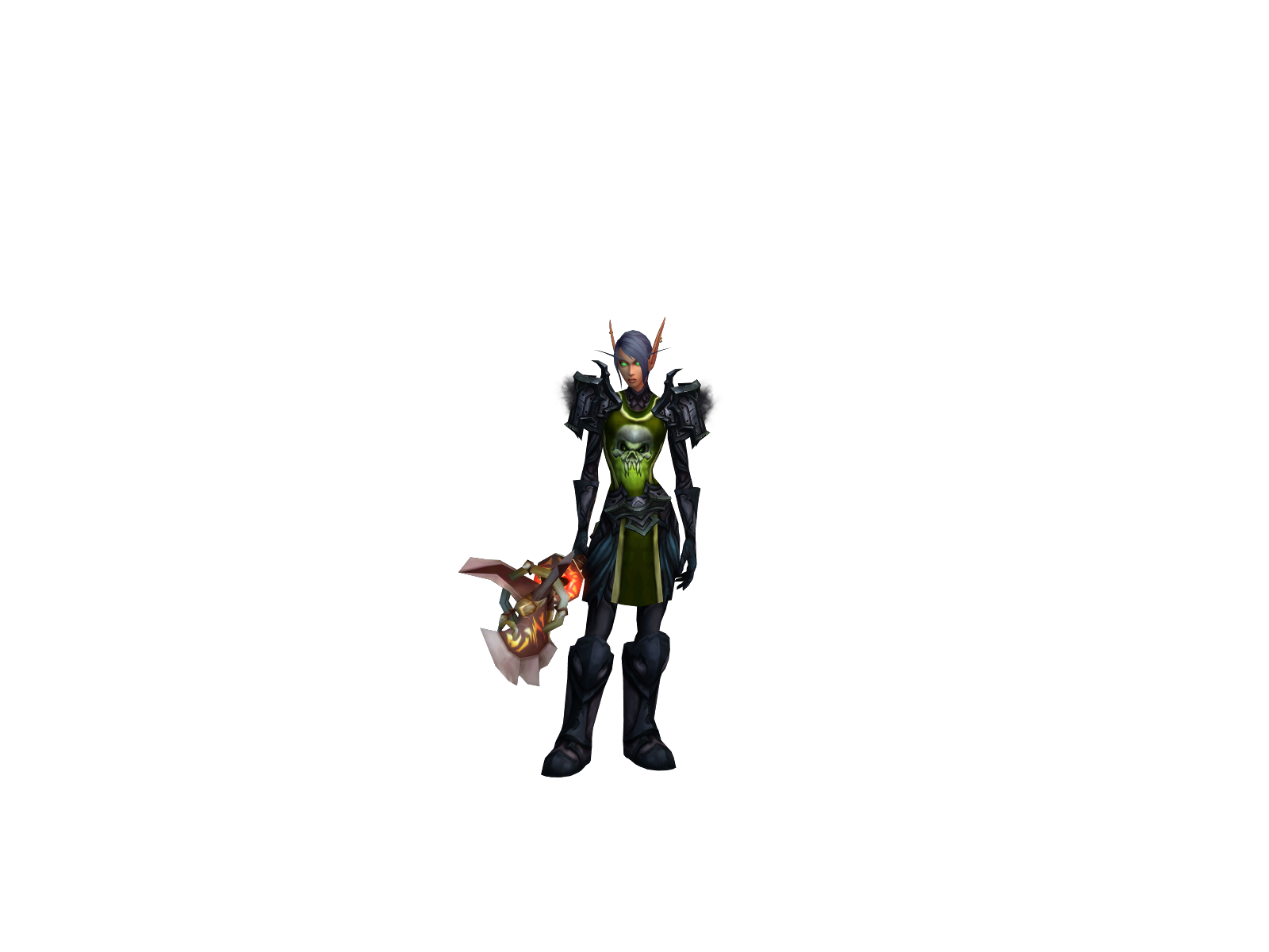 Blamethegame 3D character render