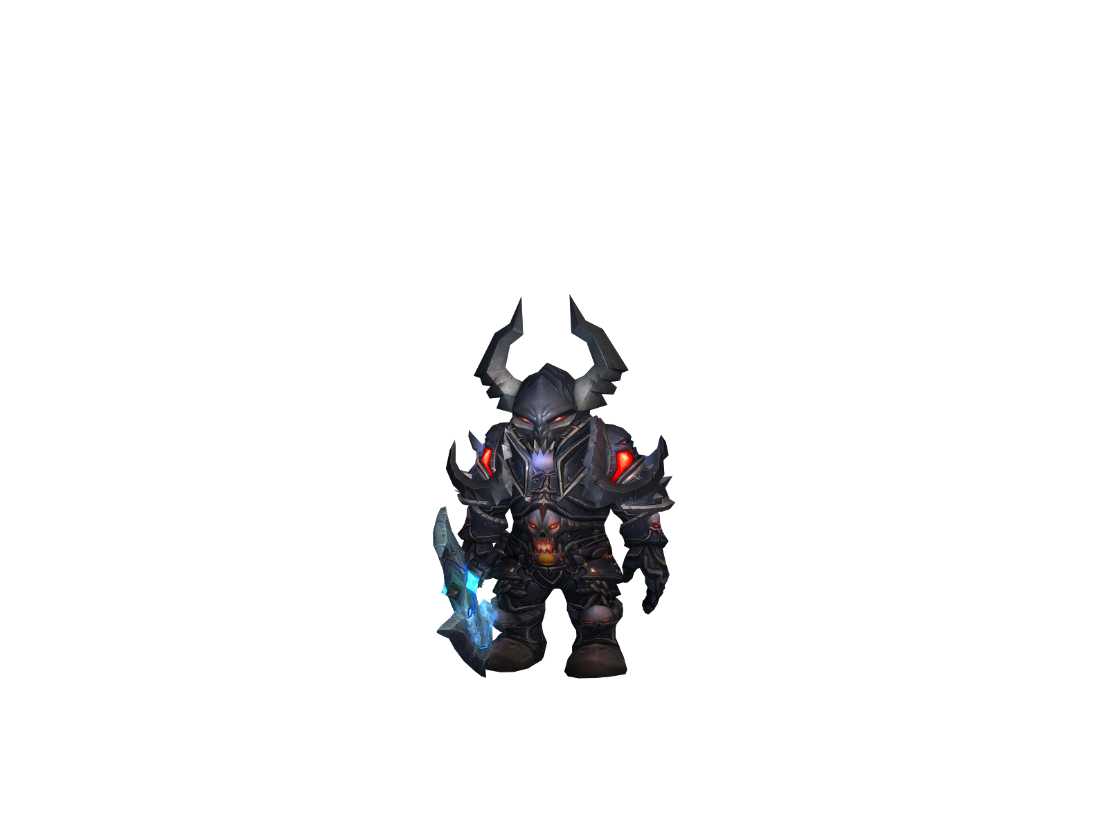 Smullo 3D character render