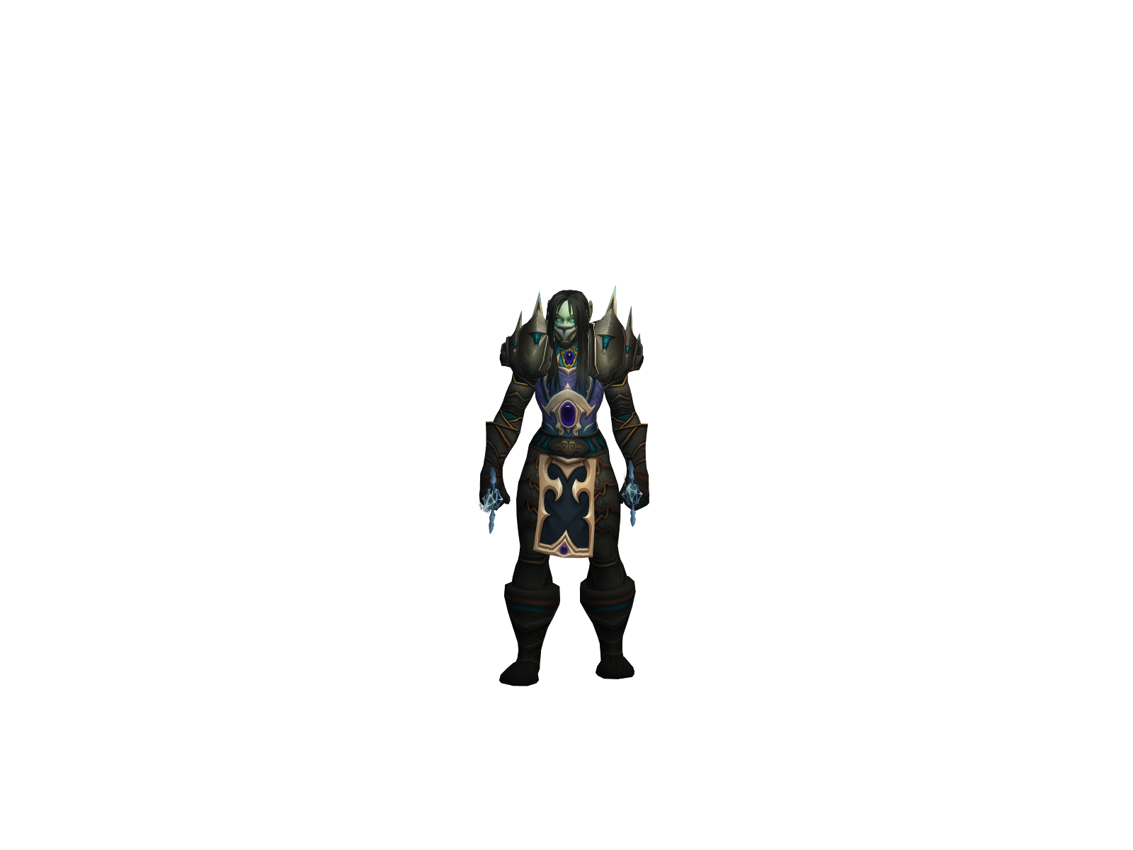 Yamecah 3D character render