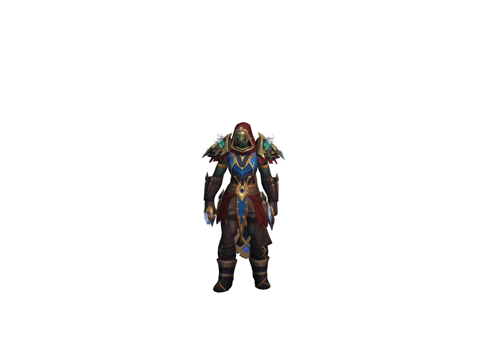 Kamehameháme 3D character render
