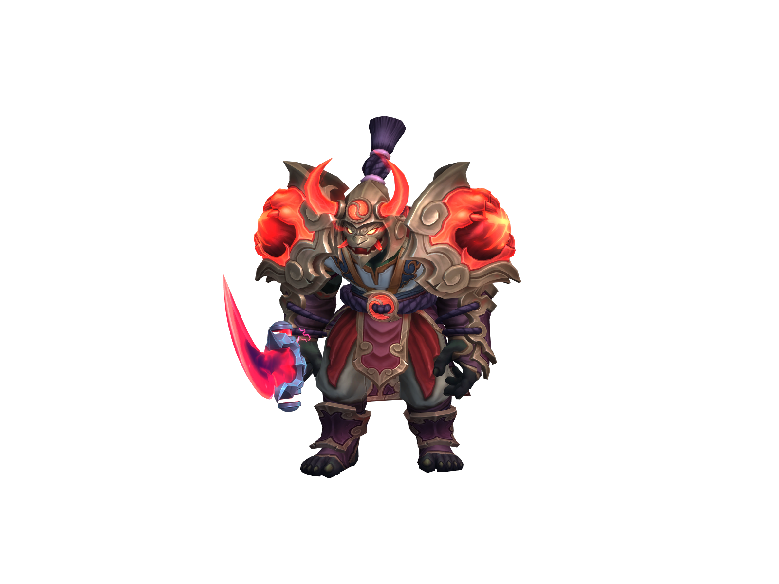 Reignchiwan 3D character render
