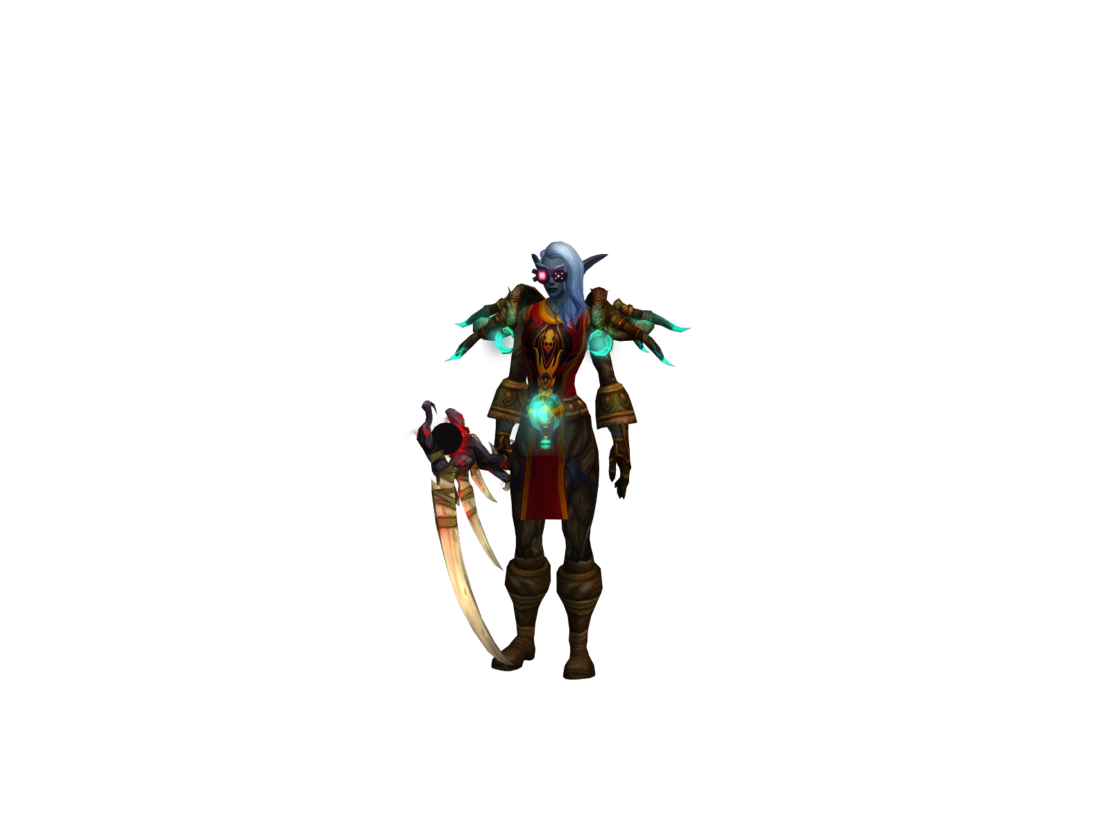 Tyrean 3D character render