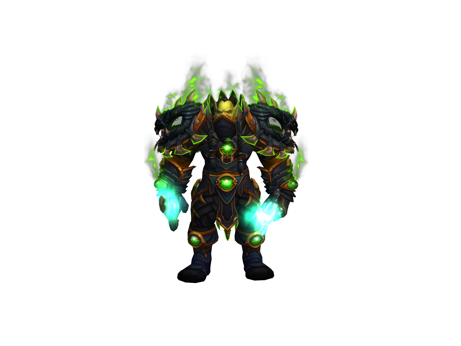 Orcrogueone 3D character render